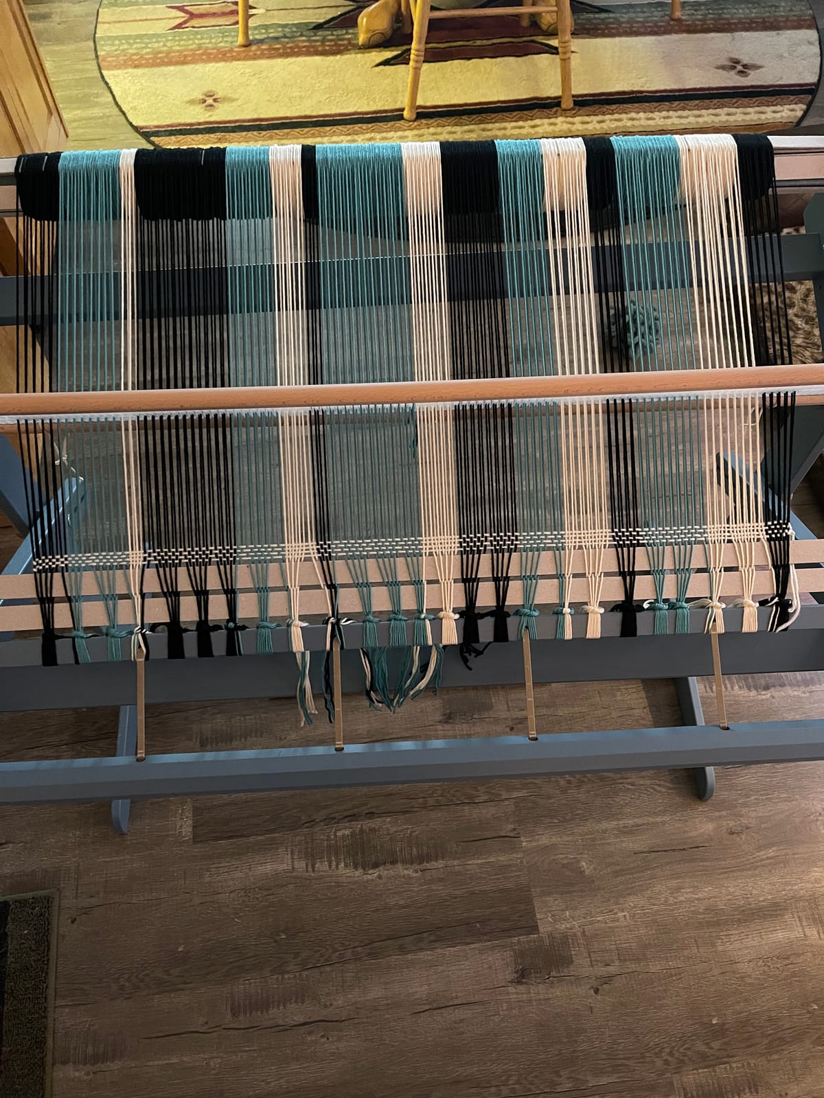 Rigid Heddle Loom & Stand Combo (32) customer photo 2