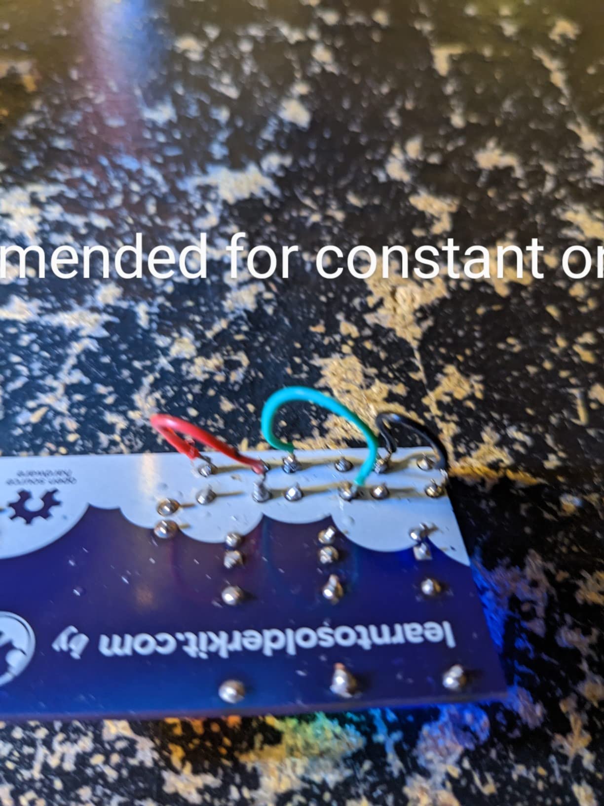 Blink LED Soldering Kit | DIY Electronics Projects for Beginners | Practice for STEM Classes & Events | Science Project Electronic Light Circuit Boards with Battery customer photo 1