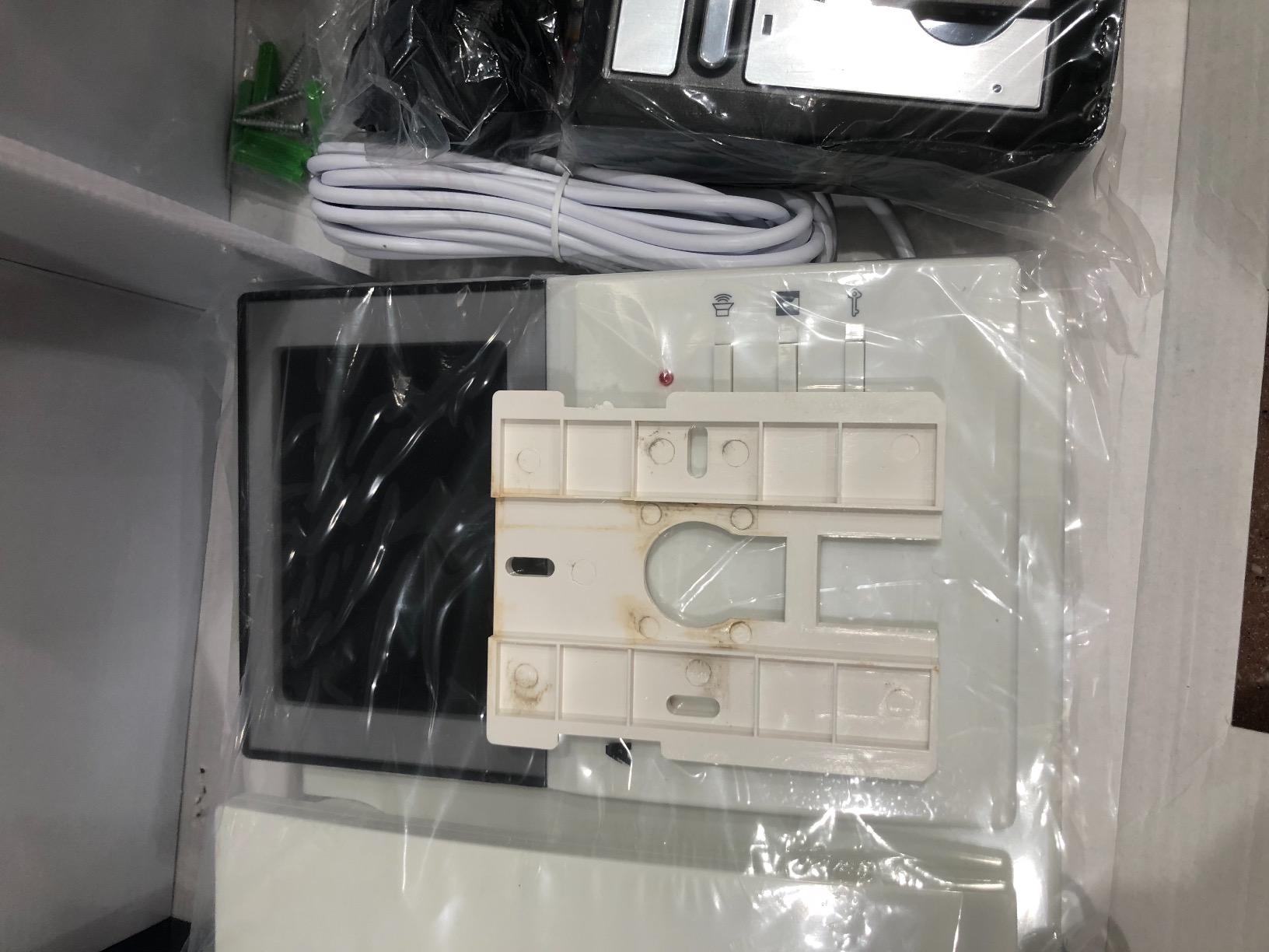 Video Doorbell Intercom System, 4.3 Inch Monitor Video Door Phone customer photo 2