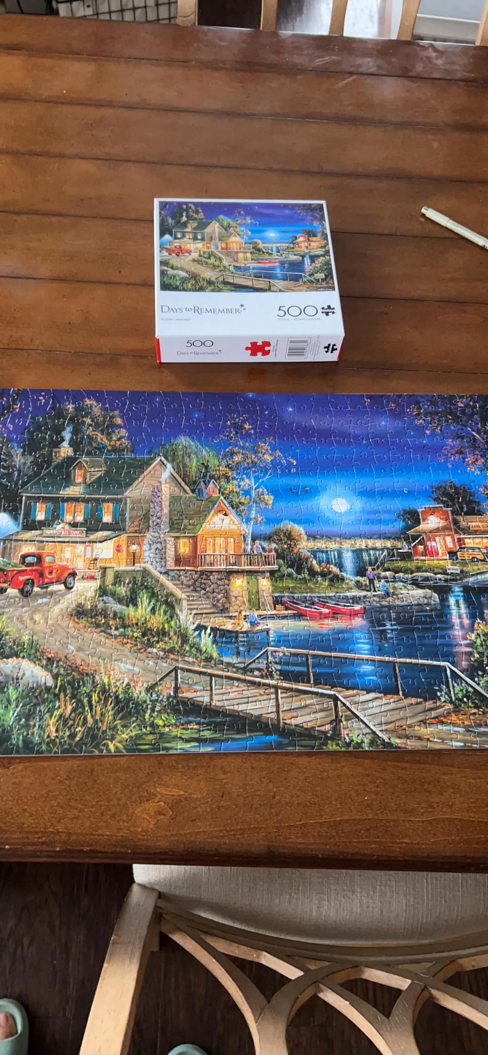 Buffalo Games Days to Remember Autumn Memories, 500 Piece Puzzle for Adults customer photo 2