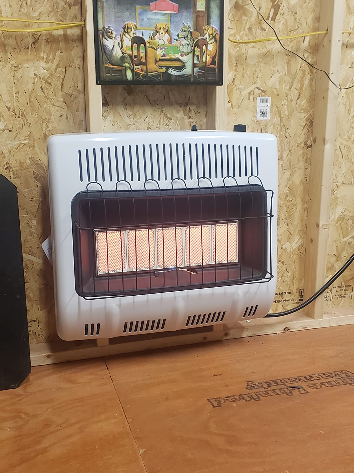 Mr. Heater 30,000 BTU Vent Free Radiant Propane Heater customer photo 1