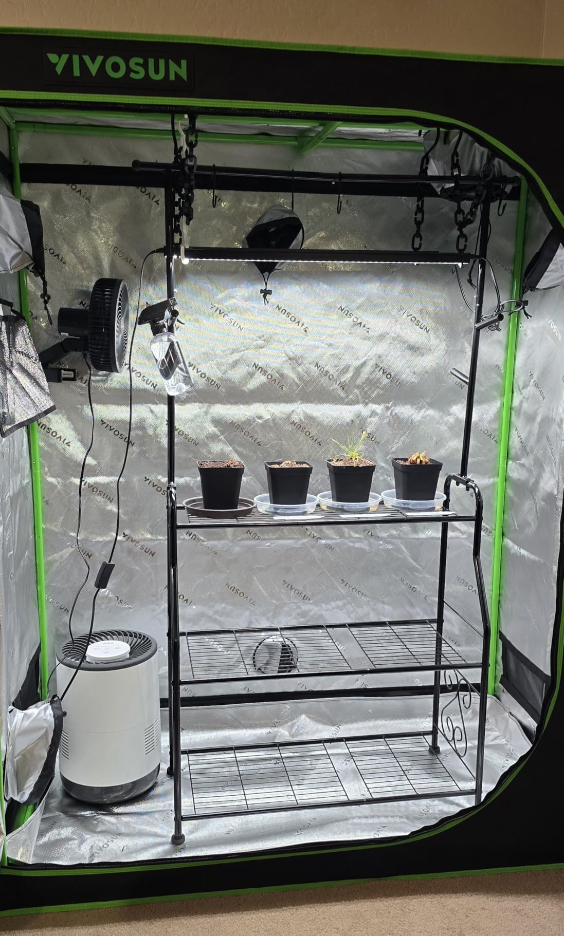 VIVOSUN S558 5x5 Grow Tent 60