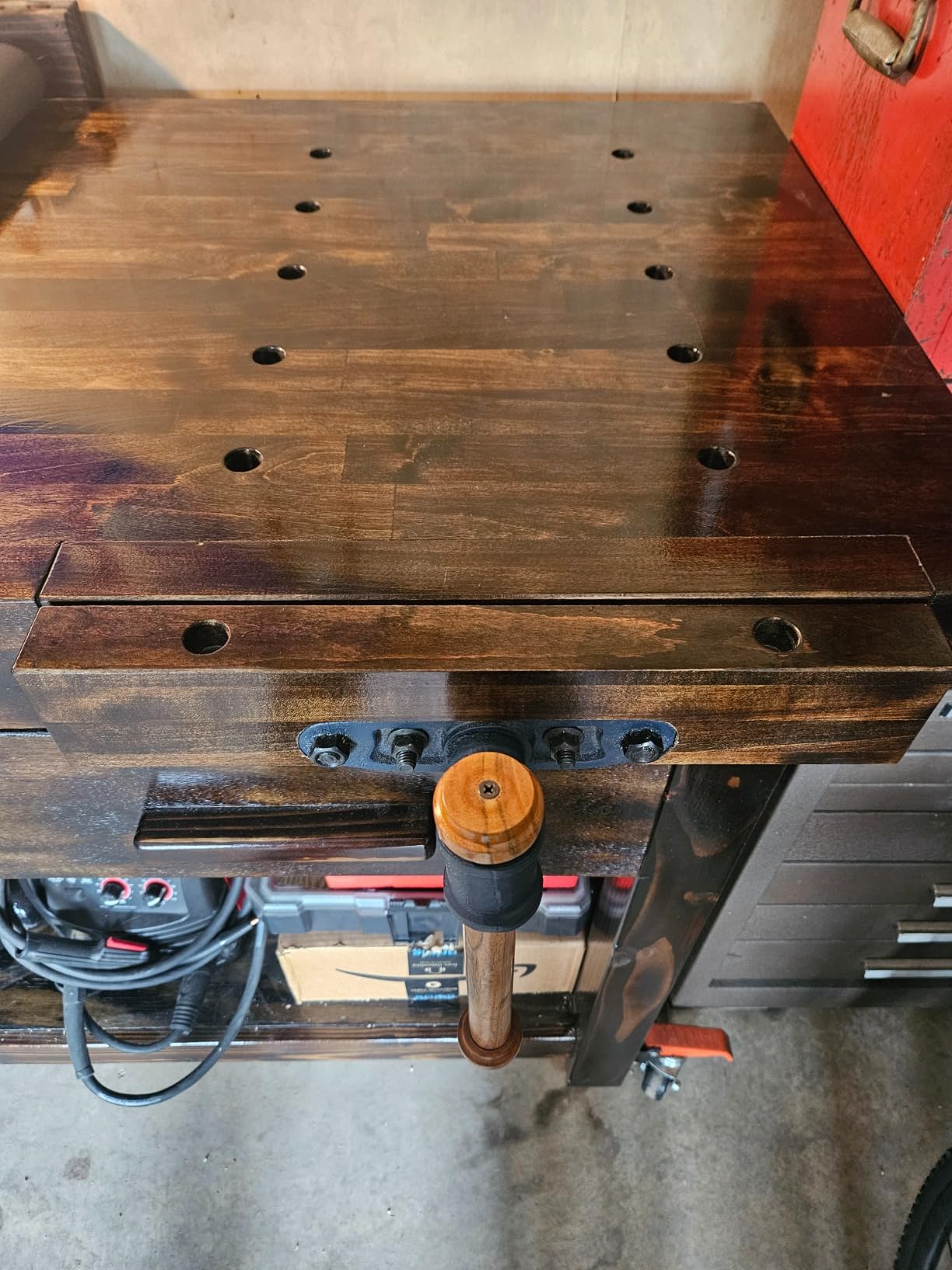 Groz Woodworking Front Vise, 7-1/8