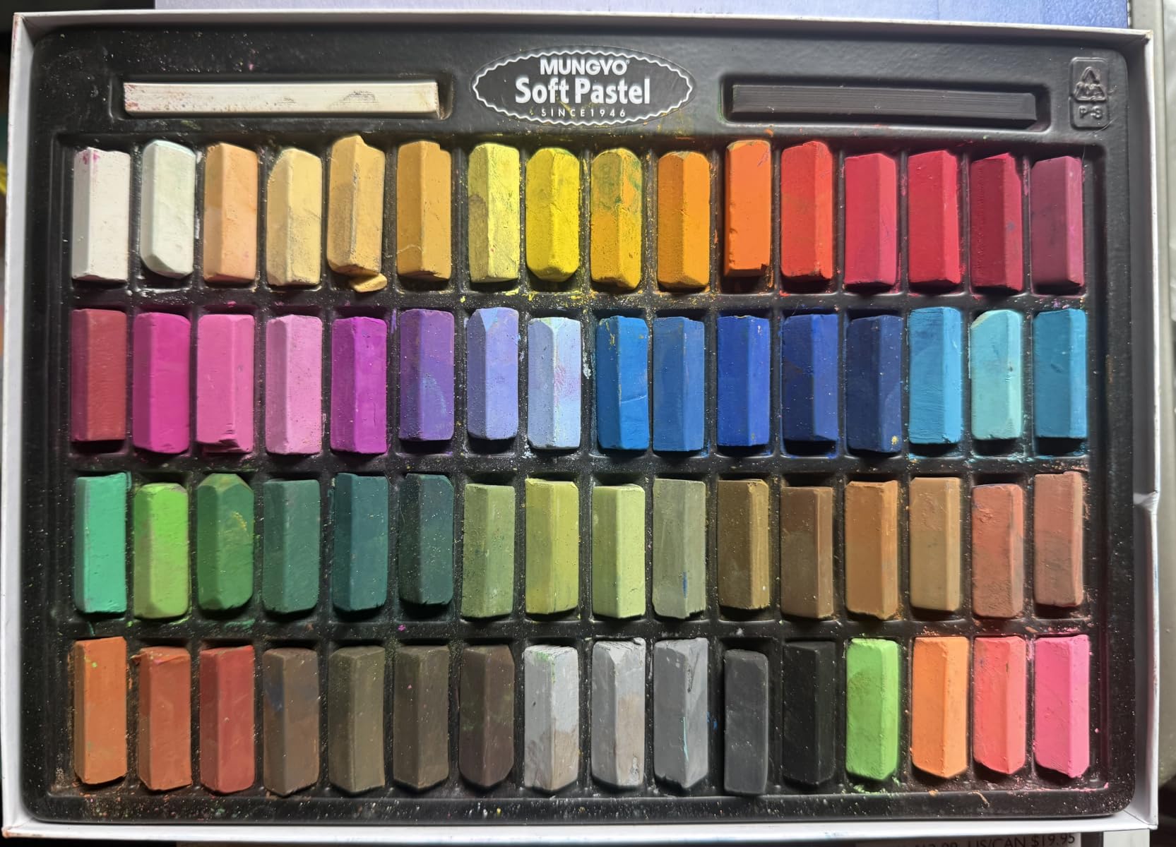 MUNGYO Soft Pastel Set – 64 Vibrant Colors for Artists | Smooth & Blendable | Square Shape customer photo 2
