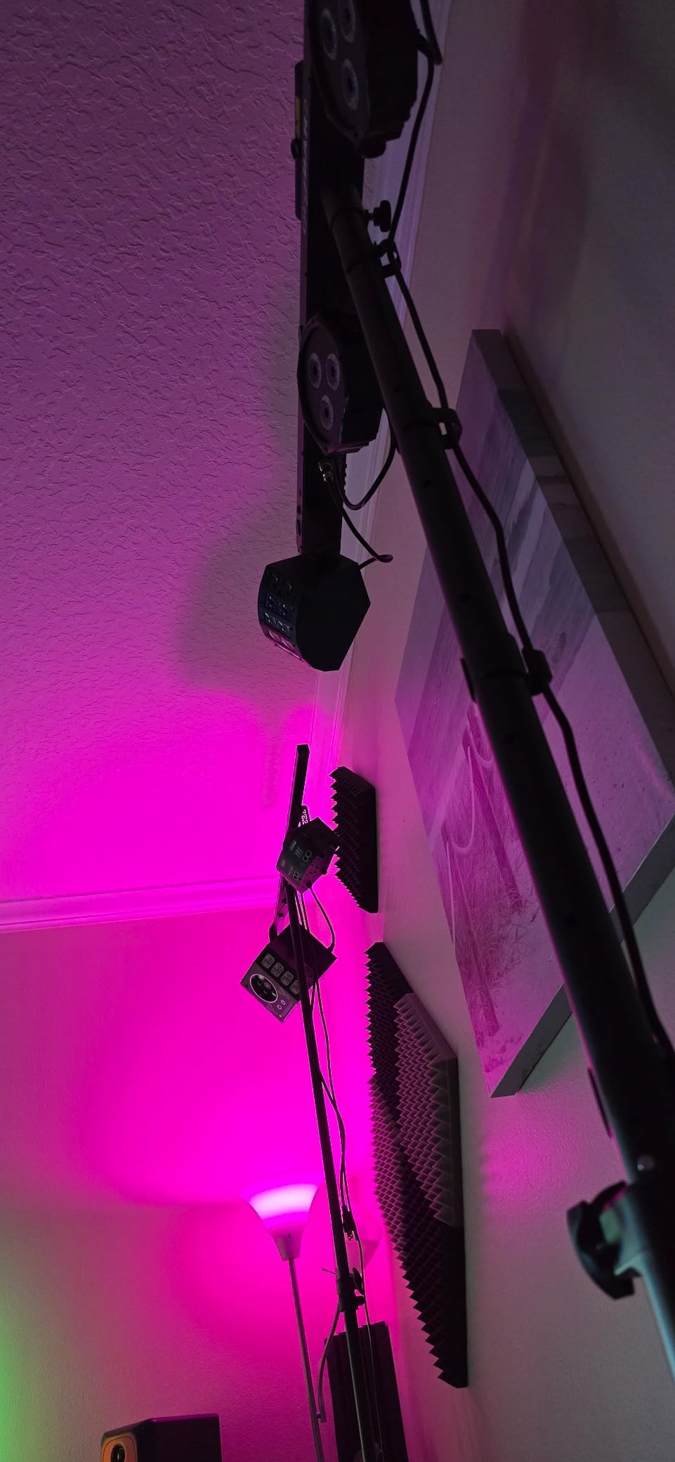 CHAUVET DJ GigBAR 2 4-in-1 DJ Lighting System | Party Lights with LED Derby, Wash Lights, Laser & Strobe Effects | DMX Control, Wireless Footswitch & Tripod Included | Stage, Wedding & Event Lighting customer photo 2