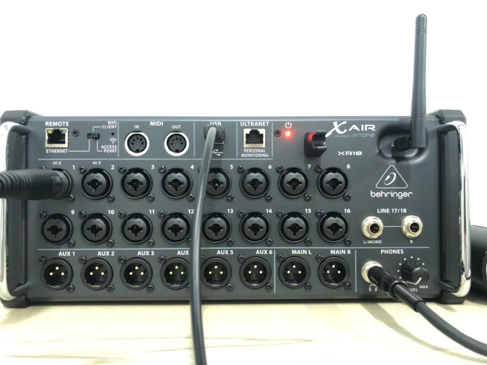 Behringer X AIR XR18 18-Channel, 12-Bus Digital Mixer for iPad/Android Tablets with 16 Programmable Midas Preamps, Integrated Wifi Module and Multi-Channel USB Audio Interface customer photo 1