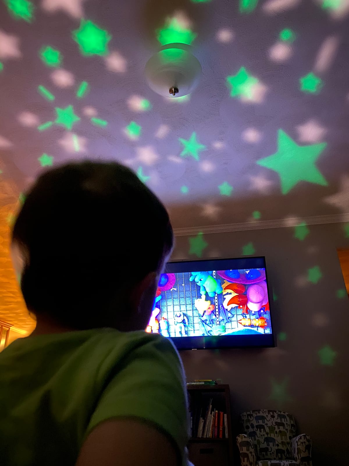 Star Projector Night Light for Kids | Star Light Projector with Timer customer photo 2