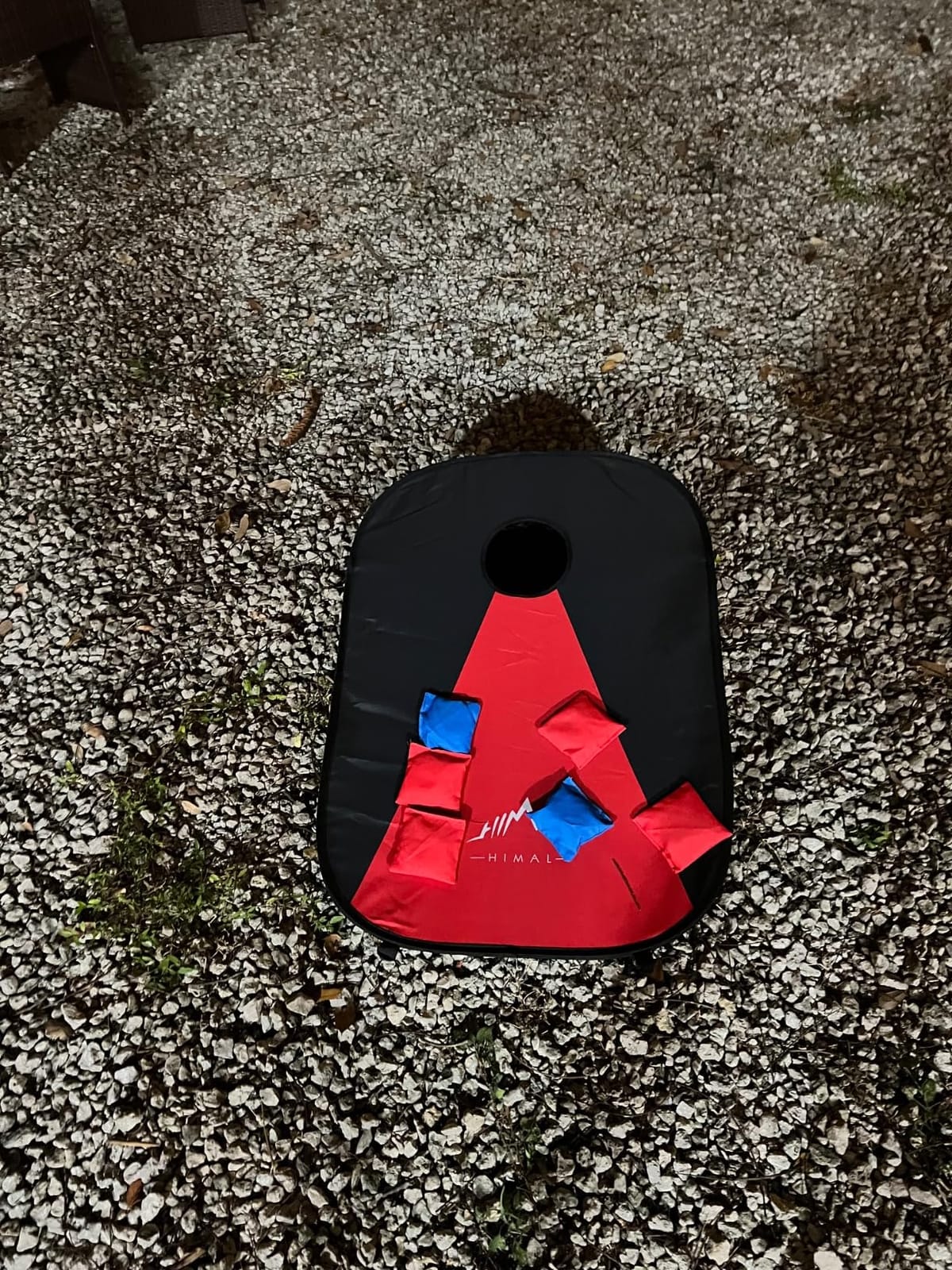 Himal Outdoors Portable Cornhole Board Set, Foldable 3 x 2 Ft customer photo 2