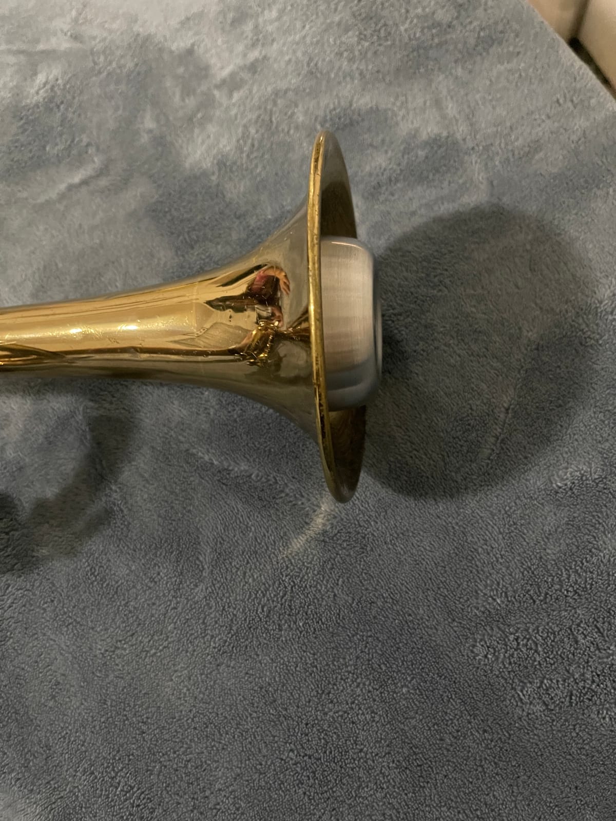 Honbay Lightweight Aluminum Practice Trumpet Mute Silencer for Jazz customer photo 2