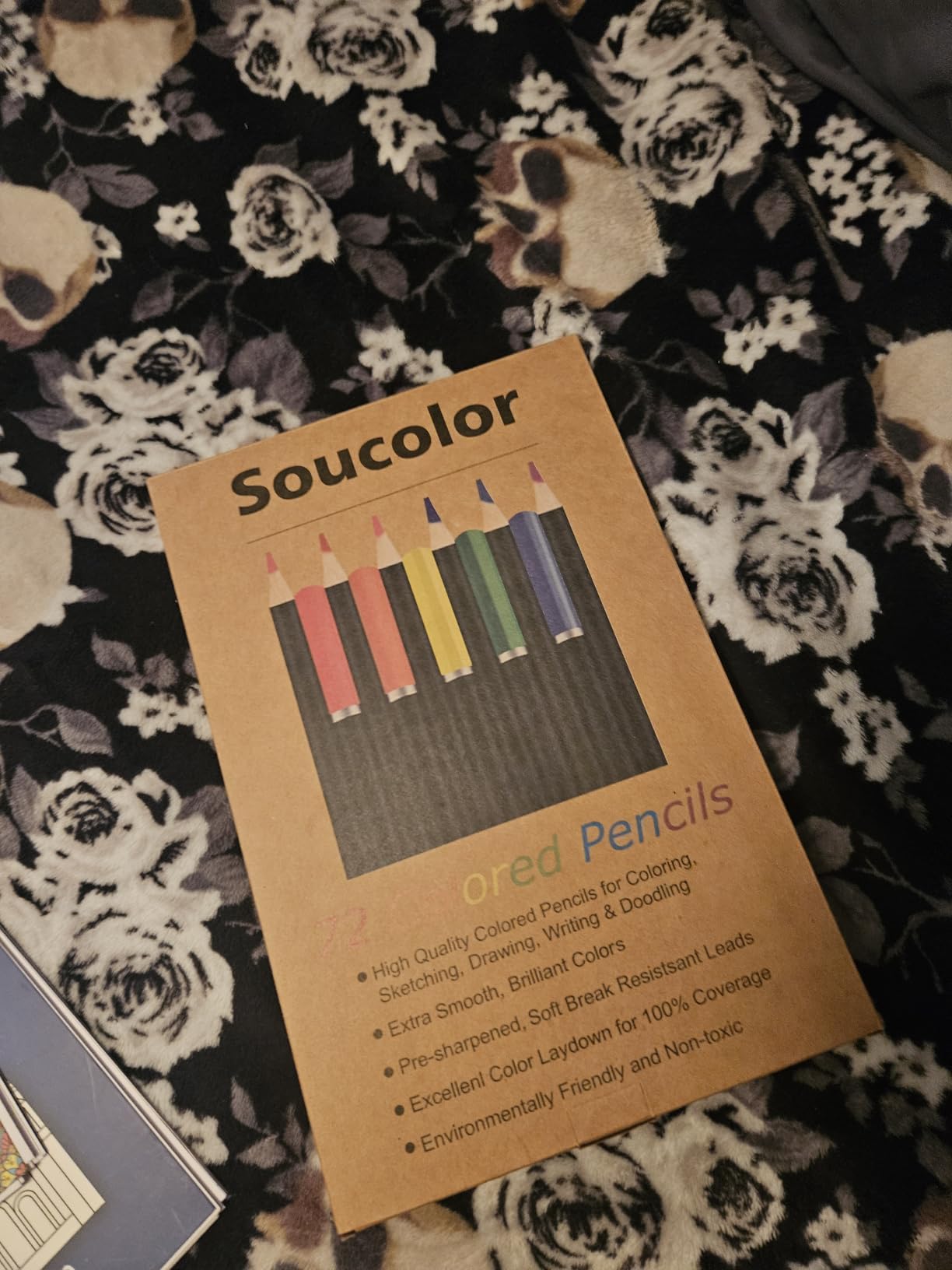 Soucolor 72 Colored Pencils for Adult Coloring Book,Back to School Supplies customer photo 2