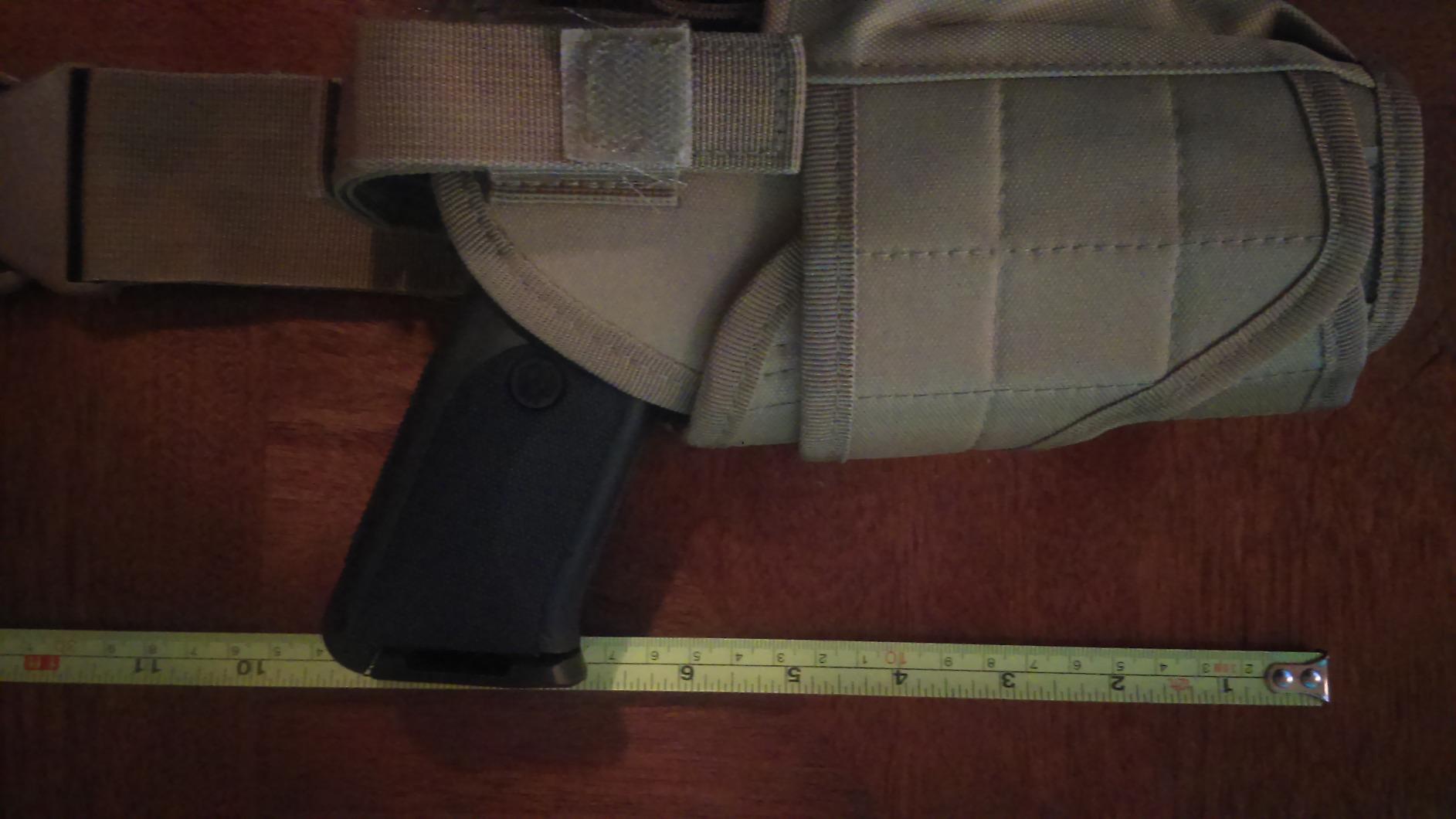Drop Leg Holster Tactical Thigh Gun Holster Right Hand Adjustable customer photo 1