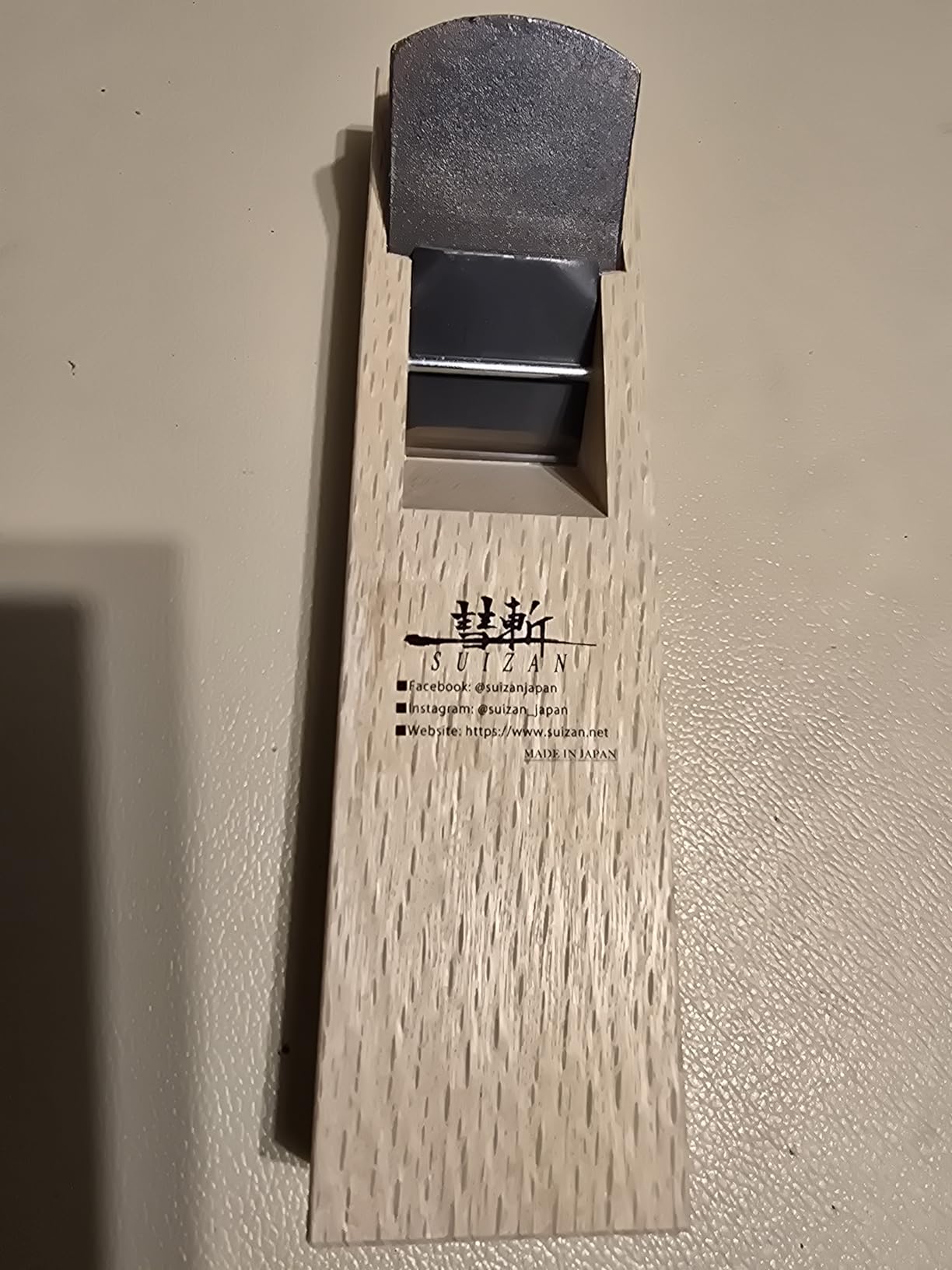 SUIZAN Kanna Japanese Wood Planer 1.7