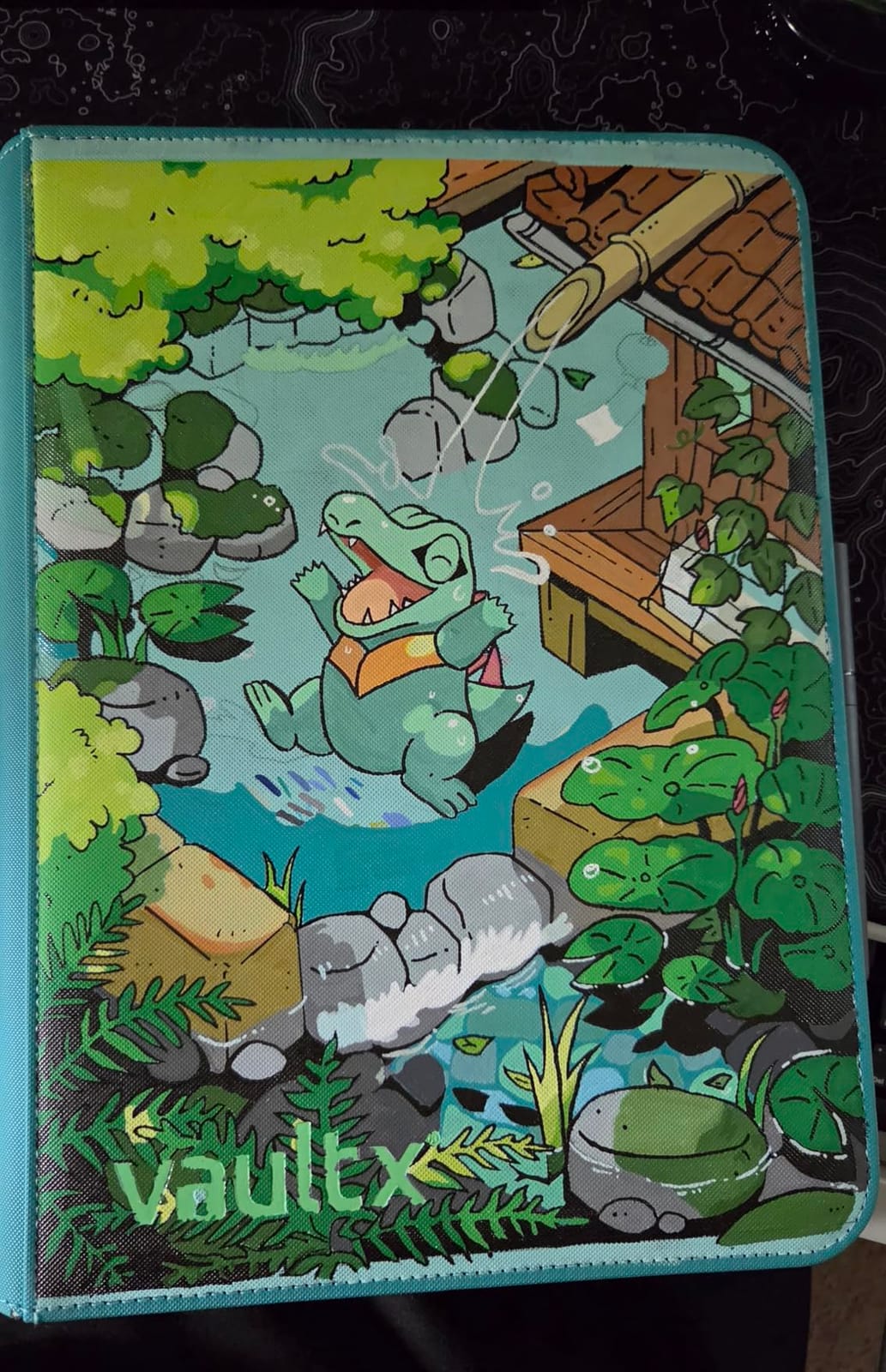 Vault X 9 Pocket Zip Trading Card Binder 360 Cards Exo-Tec (Black) customer photo 2