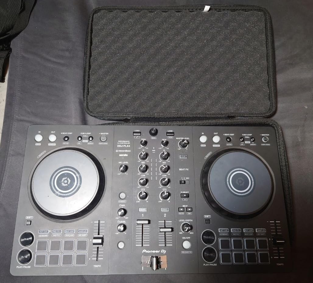 khanka Hard Travel Case Replacement for Pioneer PRO DJ (DDJ-FLX4) 2-deck Rekordbox Pioneer Smart DJ Controller customer photo 2