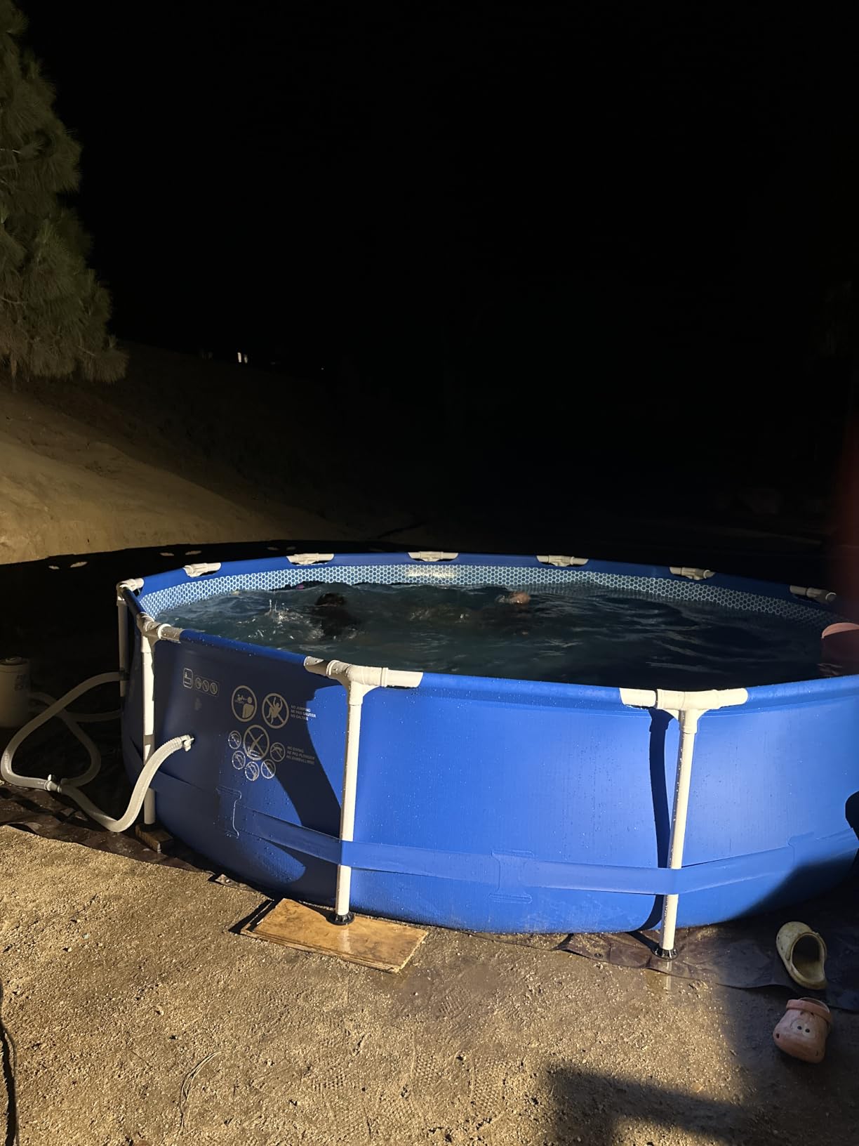 Intex Metal Frame 15ft x 48in Round Above Ground Swimming Pool Set w/Pump customer photo 2