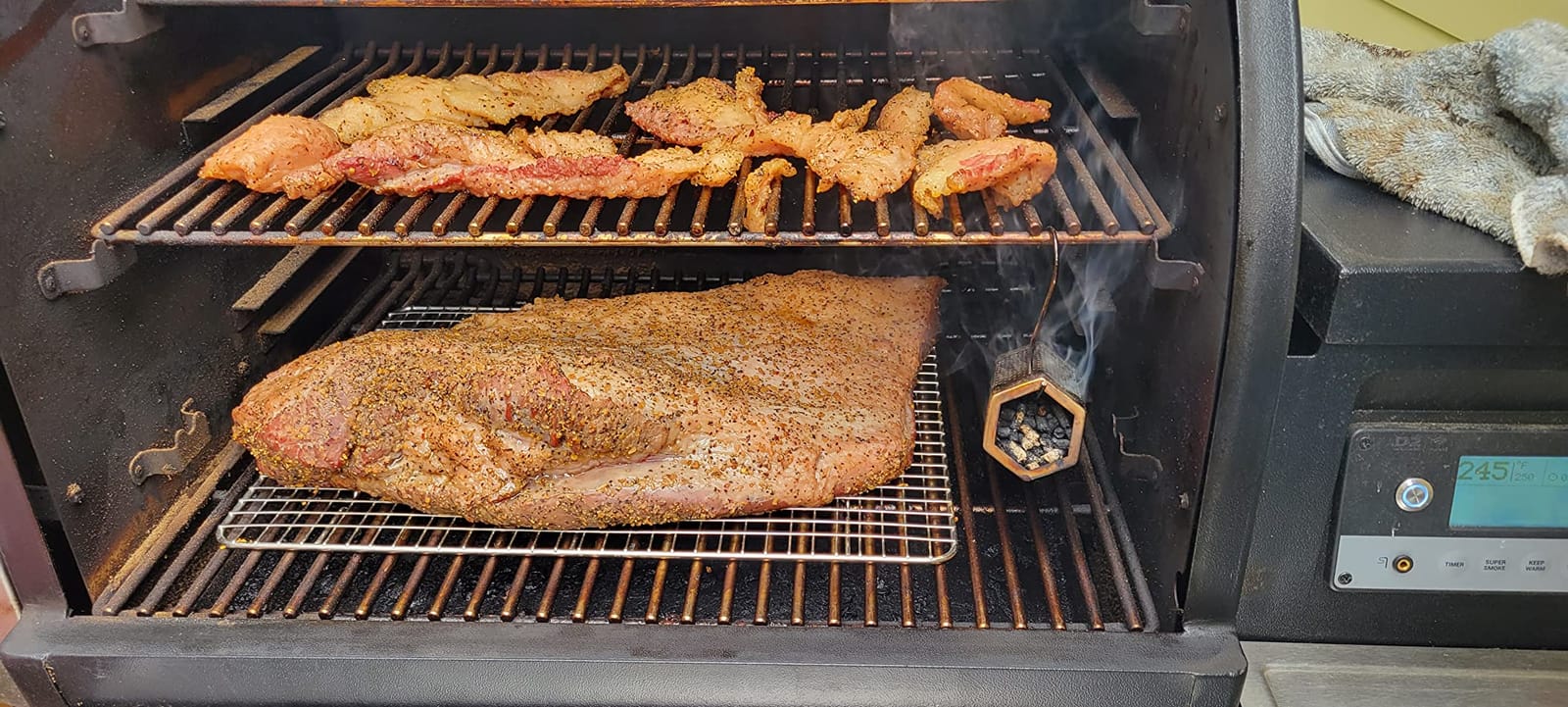 Hexagonal Pellet Smoker Tube, 6 Inch Stainless Steel BBQ Smoke Tube customer photo 2