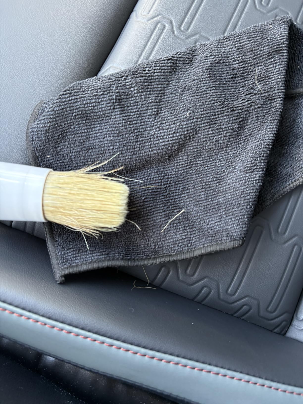 Car Detailing Brush Set 3-pc, Car Detailing Kit Interior by Detail Dudes customer photo 1