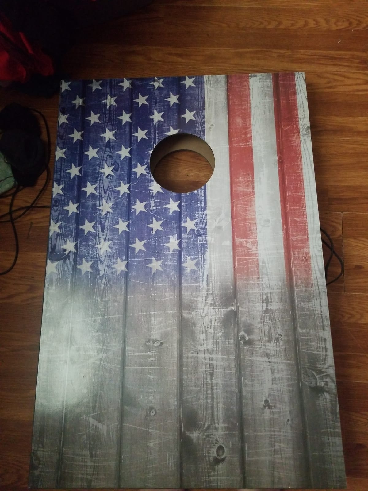 Wild Sports Stars & Stripes Cornhole Board Set, 2 Boards & 8 Bean Bags customer photo 2