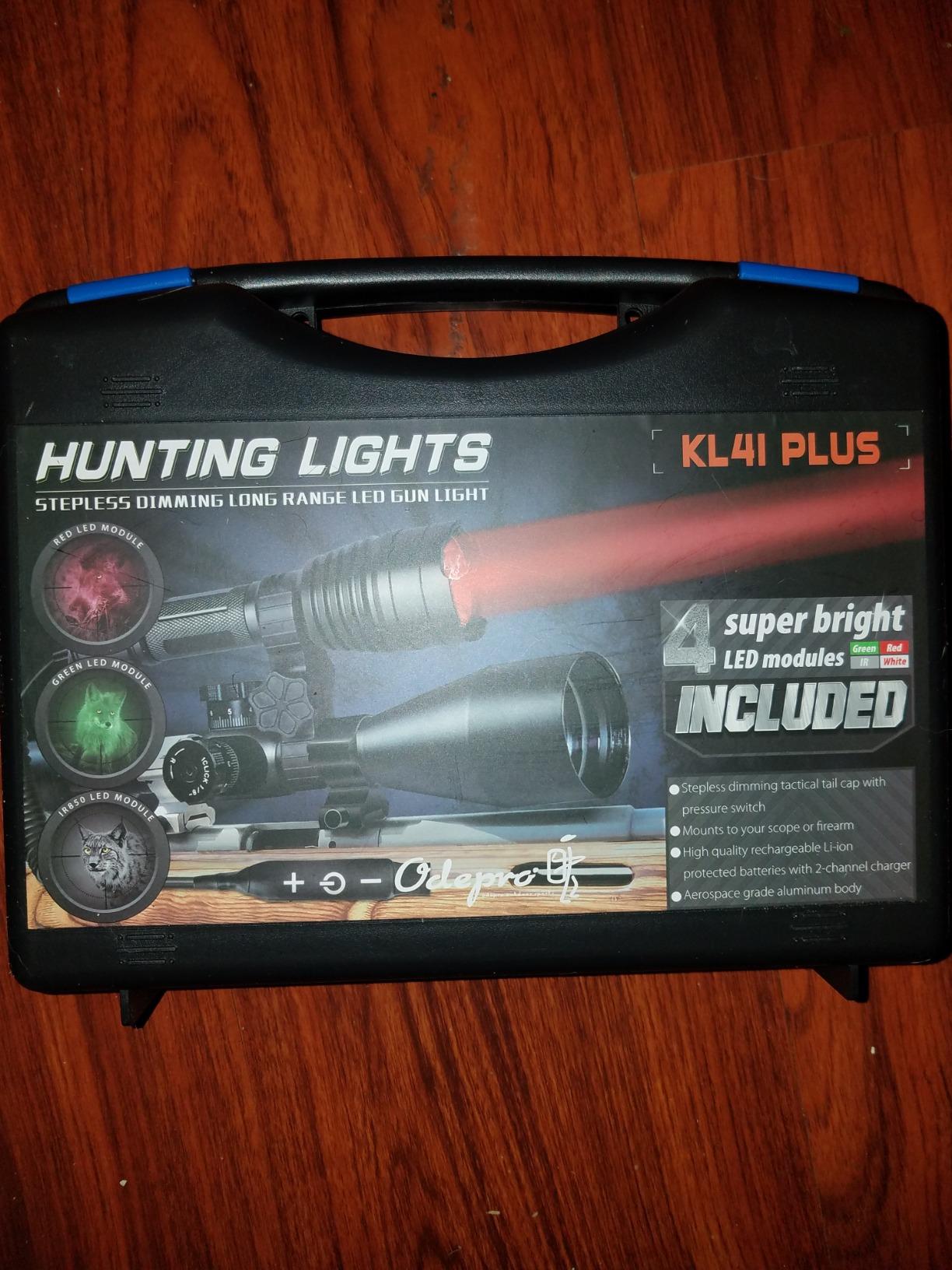 KL41Plus Predator Hunting Light Kit for Coyote, Hog & Varmint customer photo 1