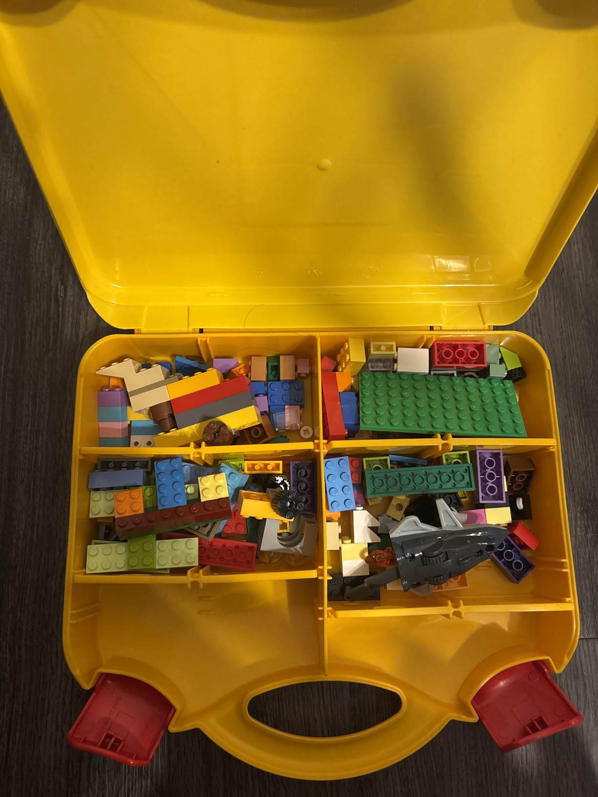 LEGO Classic Creative Suitcase 10713 - Includes Sorting Storage Organizer Case with Fun Colorful Building Bricks, Preschool Learning Toy for Kids, Boys and Girls Ages 4 Years Old and Up customer photo 2