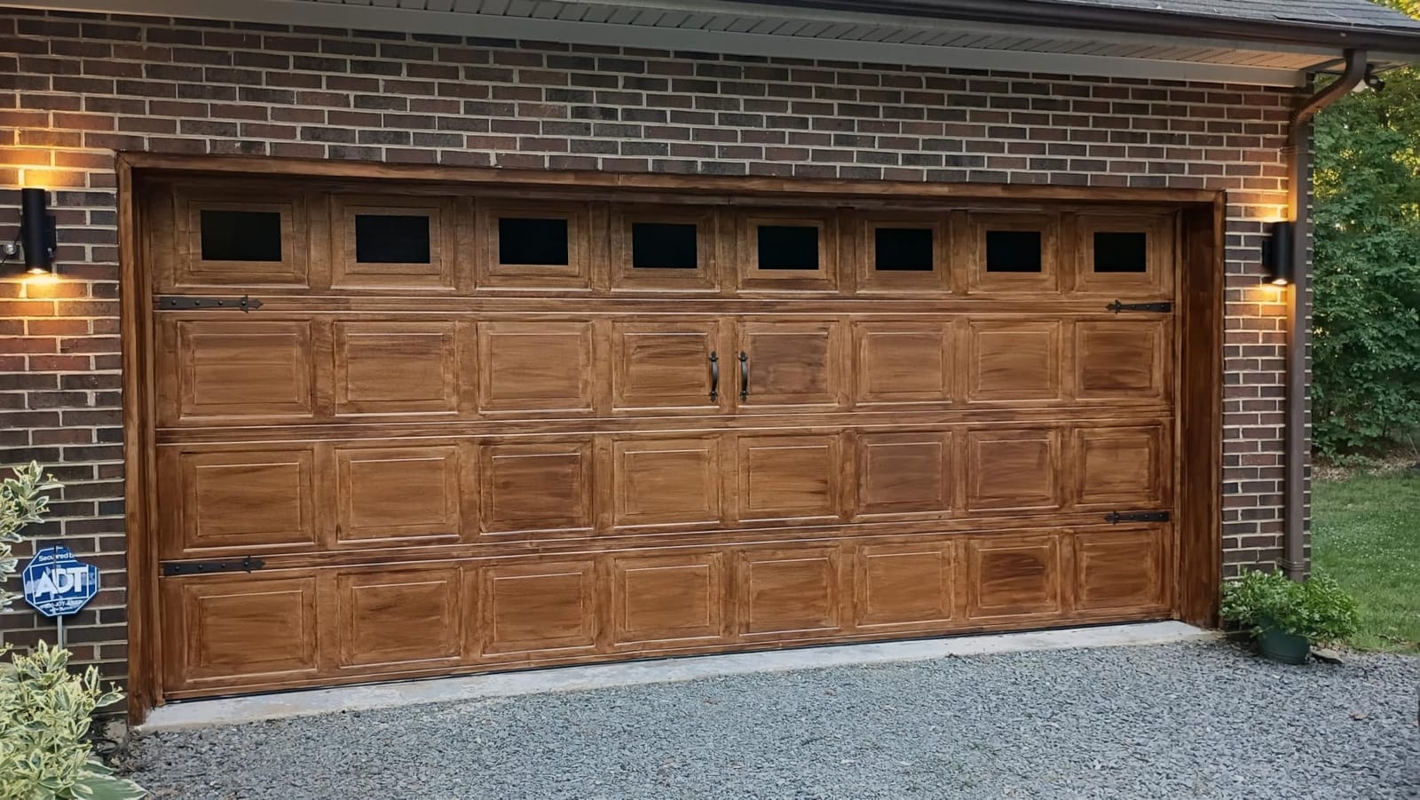 Giani Wood Look Paint Kit for Garage Doors (English Oak) customer photo 1