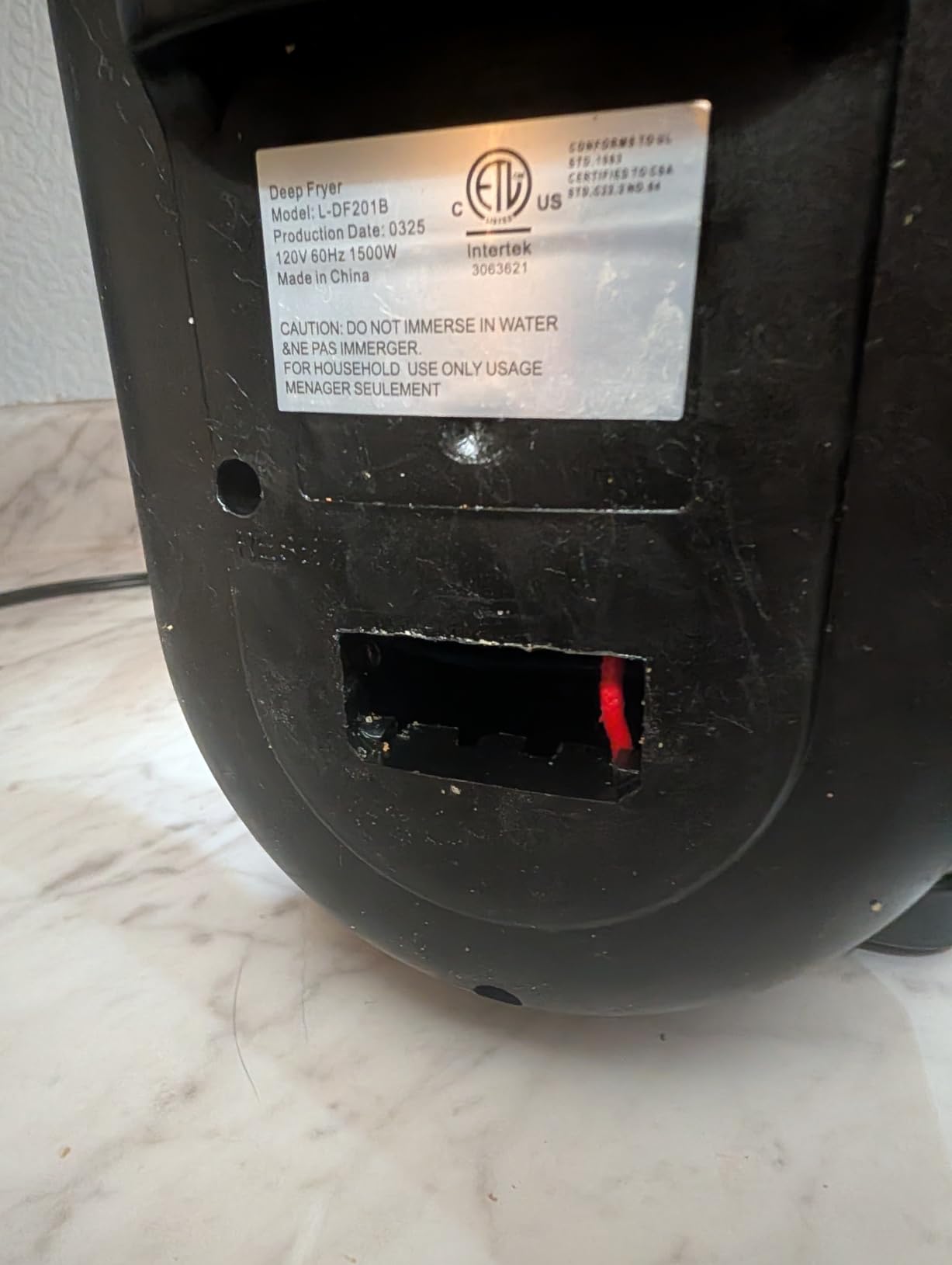 OVENTE Electric Deep Fryer, 2L Capacity, 1500W, Silver FDM2201BR customer photo 2