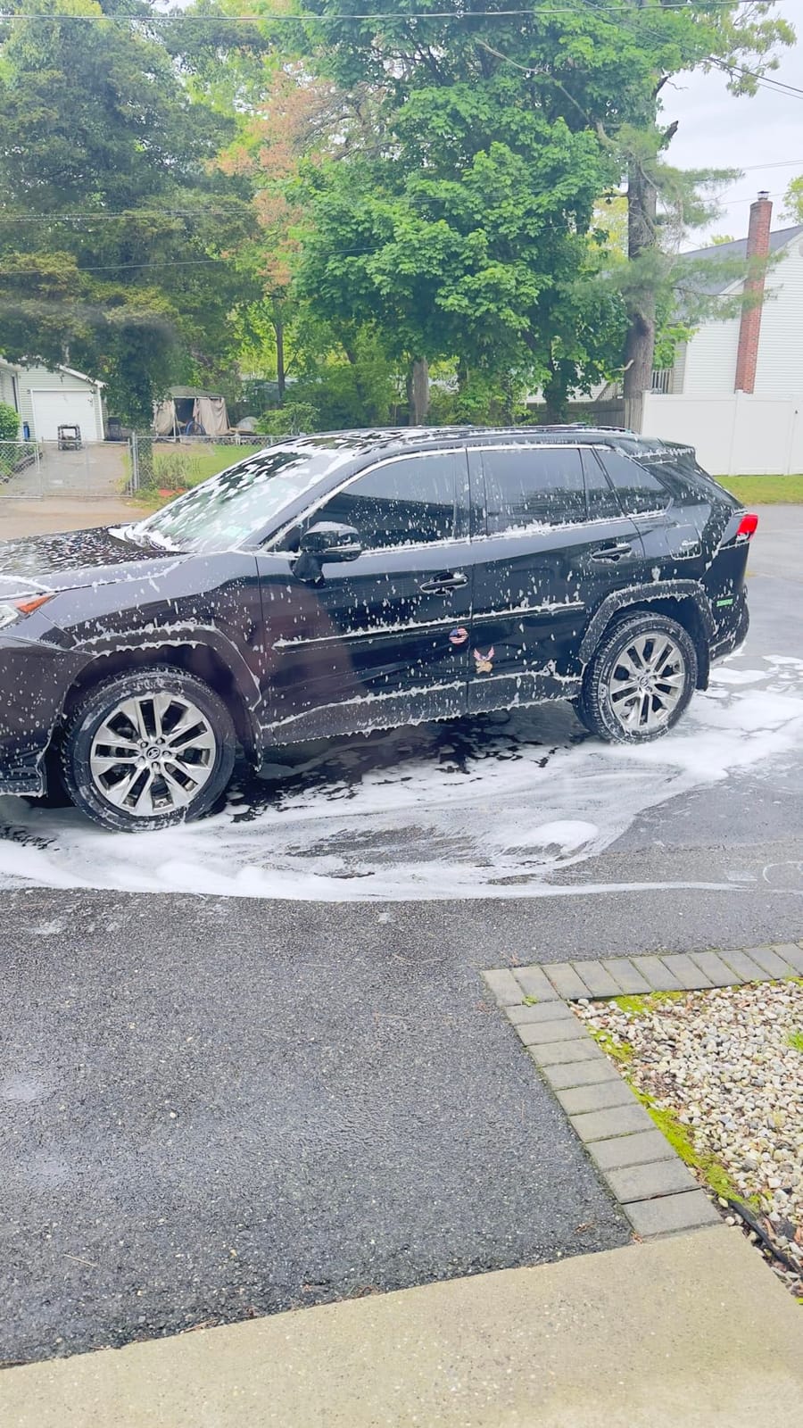 Foam King Car Wash Foam Gun Sprayer, Foam Cannon Garden Hose Soap Sprayer customer photo 2