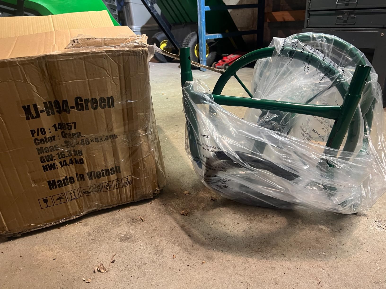 PayLessHere | Garden Hose Reel Cart | Holds Upto 300ft of 5/8
