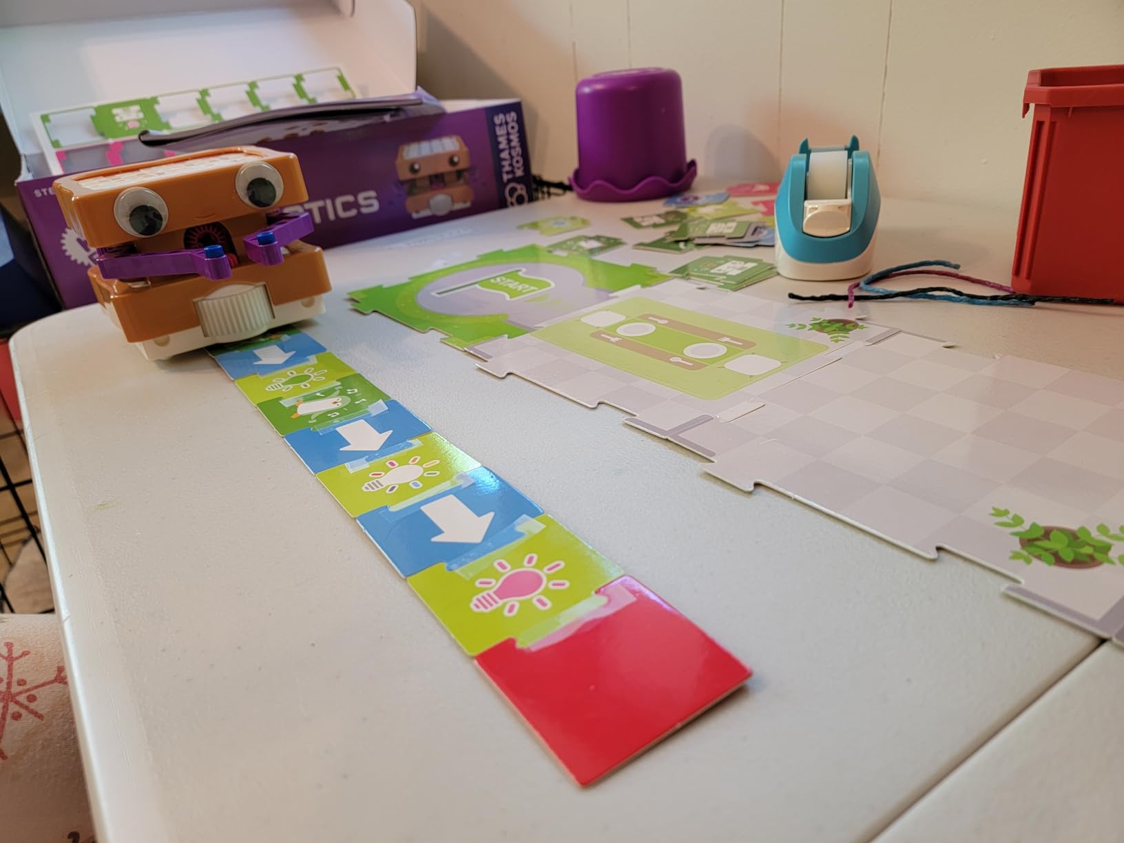 Kids First Coding & Robotics | No App Needed | Grades K-2 | Intro To Sequences, Loops, Functions, Conditions, Events, Algorithms, Variables | Parents’ Choice Gold Award Winner | by Thames & Kosmos customer photo 1