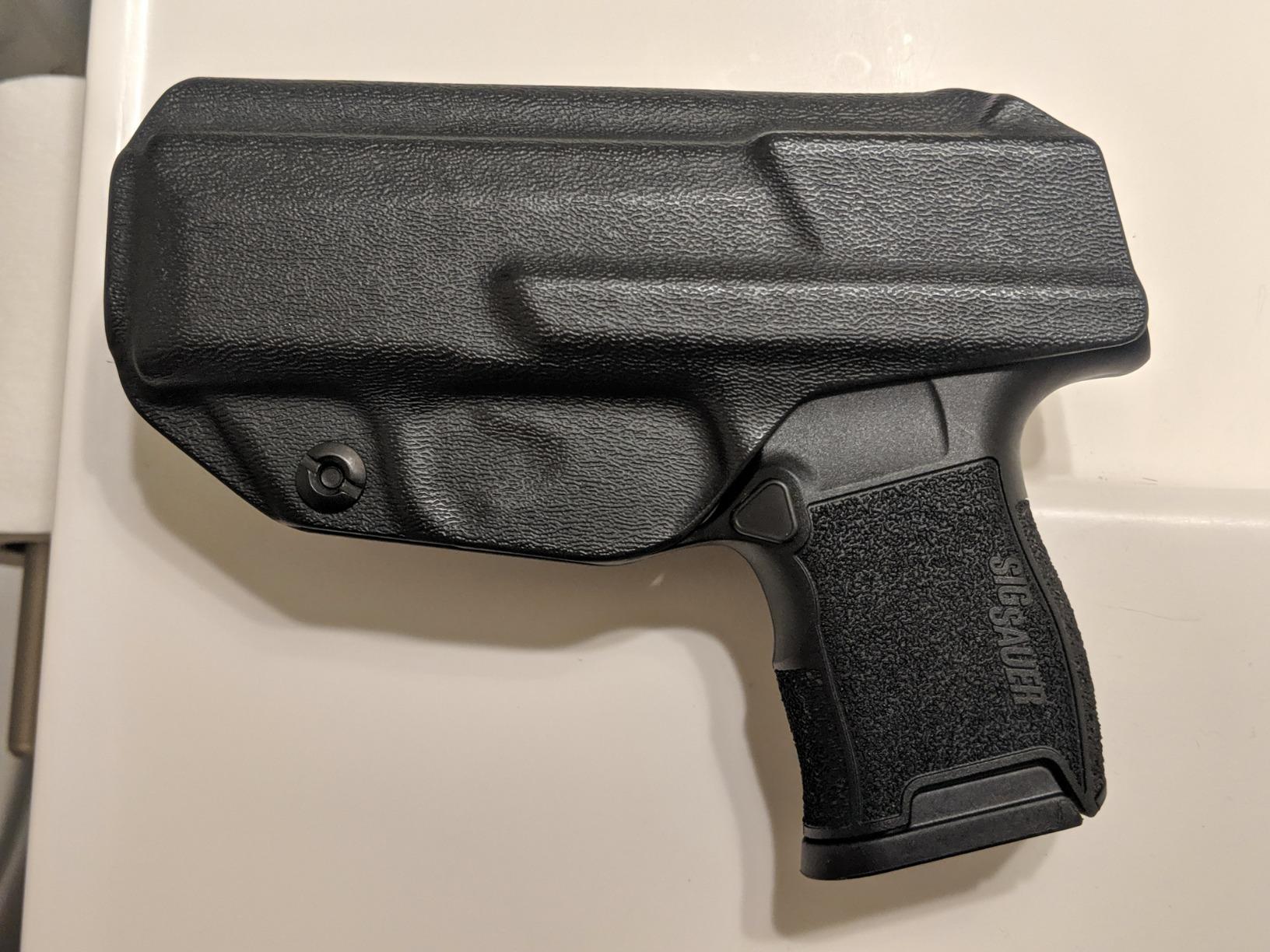 Tulster IWB Profile Kydex Holster in Right Hand fits: Sig P365 / P365X / SAS | Inside the Waistband Appendix Concealed Carry customer photo 1