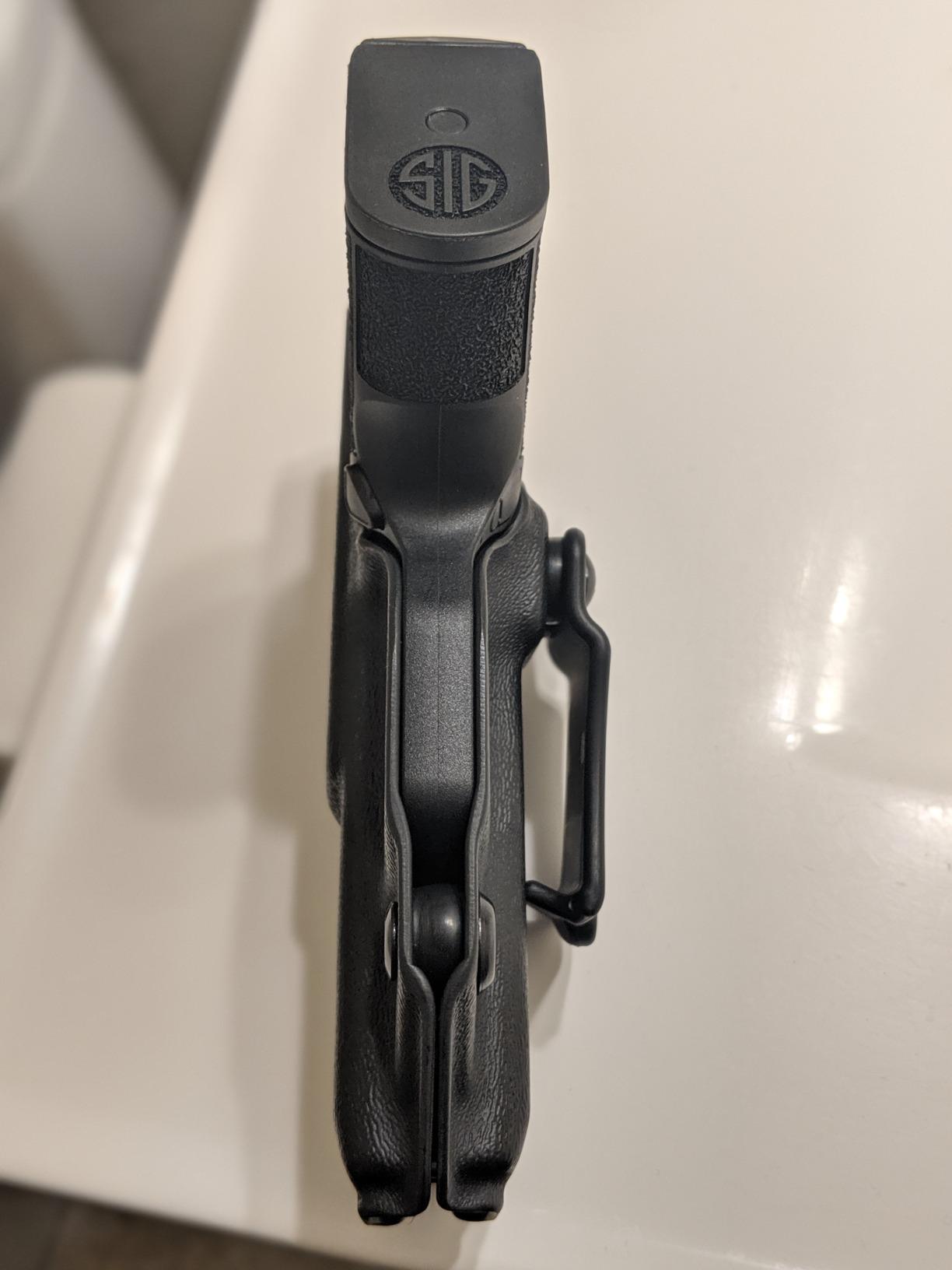 Tulster IWB Profile Kydex Holster in Right Hand fits: Sig P365 / P365X / SAS | Inside the Waistband Appendix Concealed Carry customer photo 2
