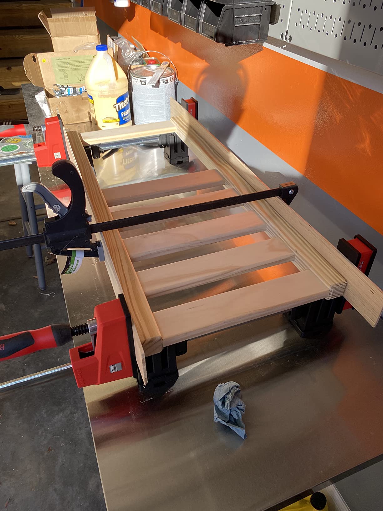 BESSEY KREK2440 K Body REVO Clamp Kit, 2 x 24 In., 2 x 40 In. and 1 set of KP Blocks - 1700 lbs Nominal Clamping Force. Spreader, and Woodworking Accessories - Clamps and Tools for Cabinetry customer photo 2