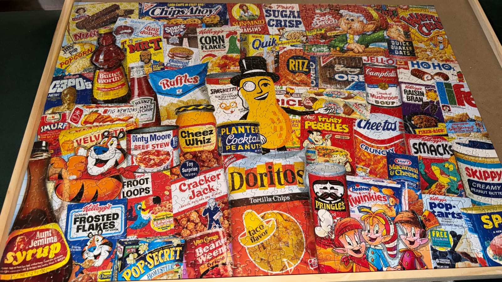 MasterPieces 1000 Piece Jigsaw Puzzle Mom’s Pantry | Vintage Kitchen Art customer photo 1