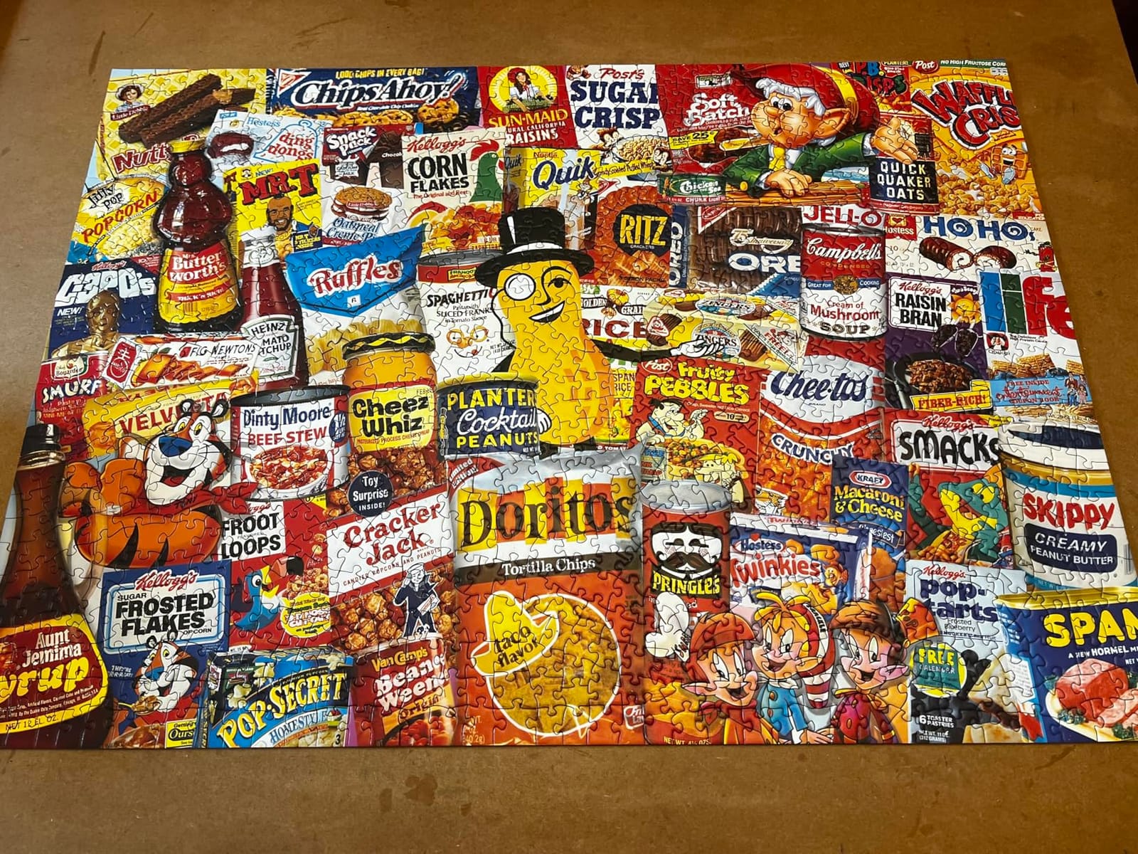 MasterPieces 1000 Piece Jigsaw Puzzle Mom’s Pantry | Vintage Kitchen Art customer photo 2