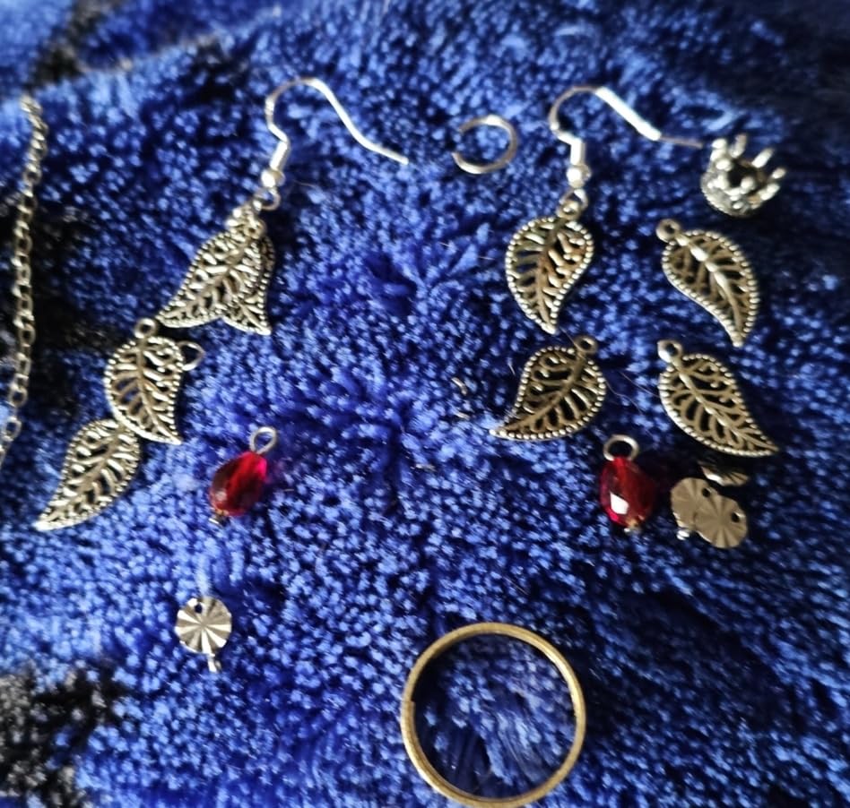 Anezus Jump Rings for Jewelry Making Supplies and Necklace Repair with Jump Ring Pliers and Open Jump Ring(1200Pcs Silver and Gold) customer photo 1