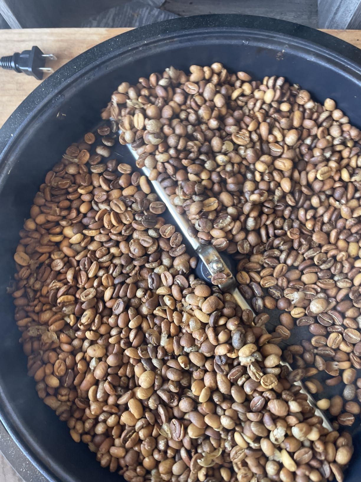 JIAWANSHUN 1.1LB Electric Coffee Bean Roaster 1200W customer photo 1