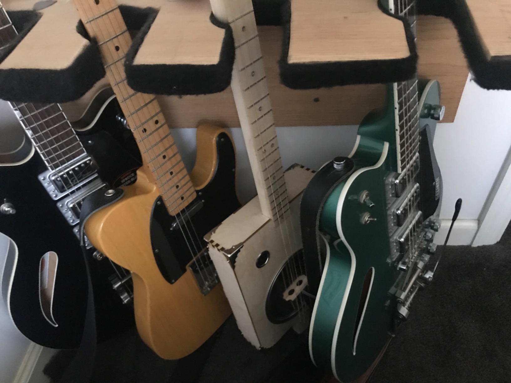 C. B. Gitty 'Tin Pan Alley' 3-String Paint Can Resonator Box Guitar DIY Kit customer photo 1