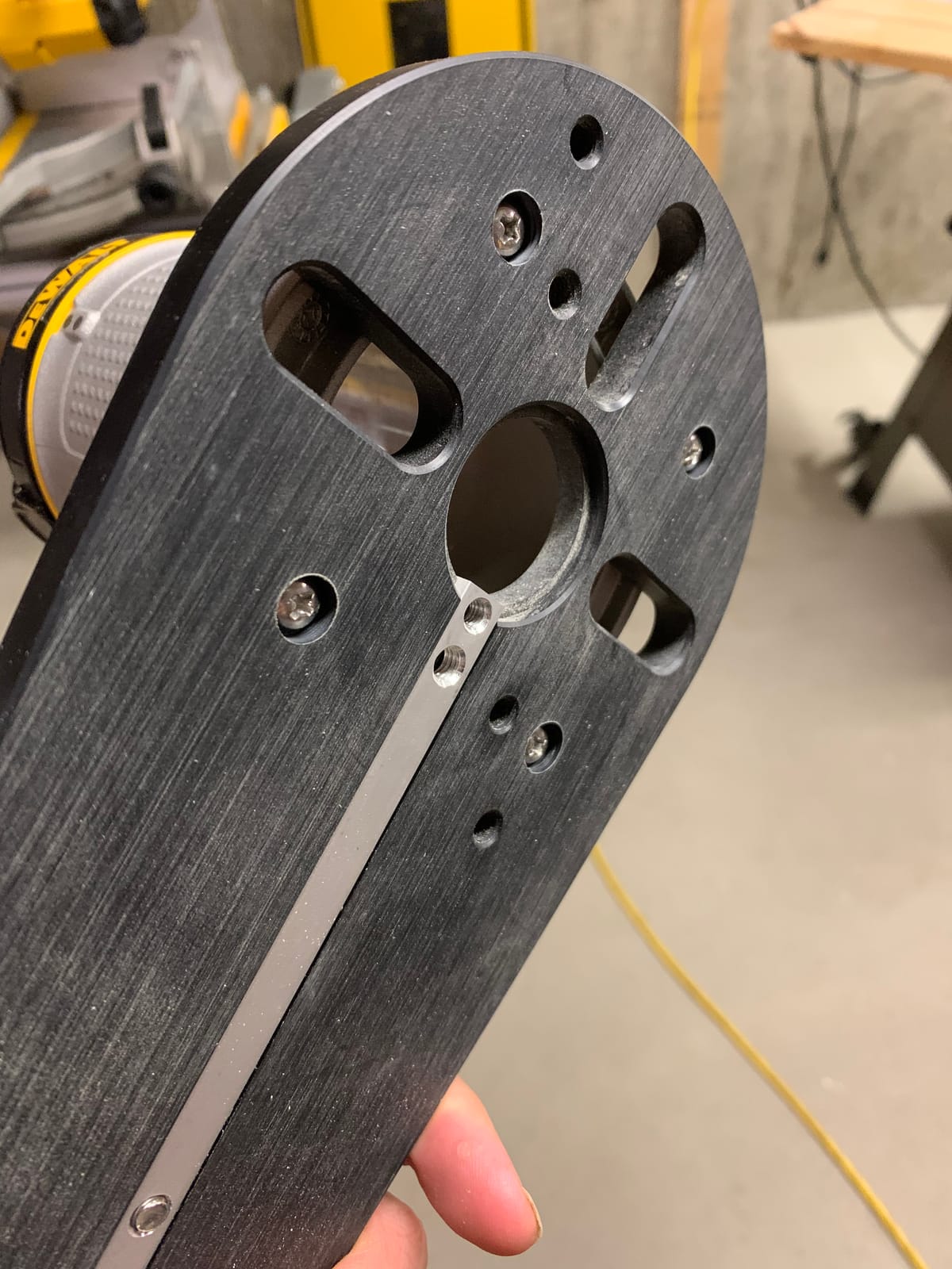 Circle Cutting Jig for Routers/Trimmers Electric Hand customer photo 1
