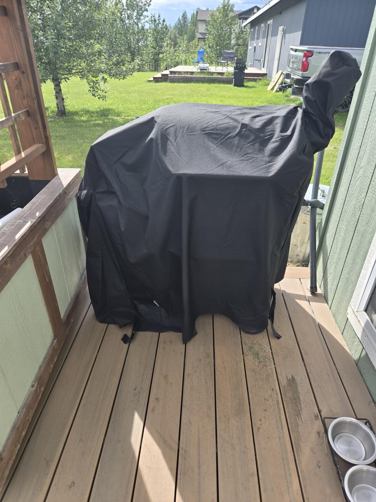 SunPatio Heavy Duty Waterproof Grill Cover for Traeger Pro 34 & 780 Series customer photo 2