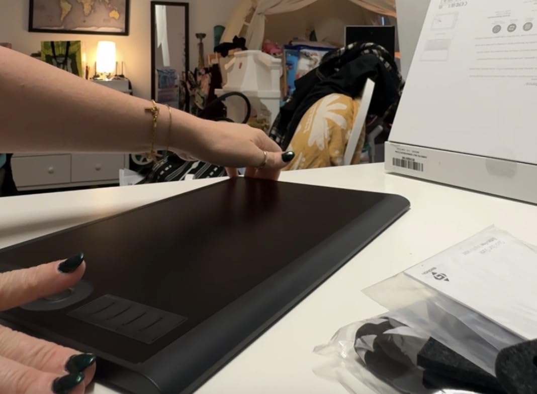 GAOMON M10K Drawing Tablet, 10x6 with Touch Ring, 10 Keys & 8192 Pressure customer photo 1