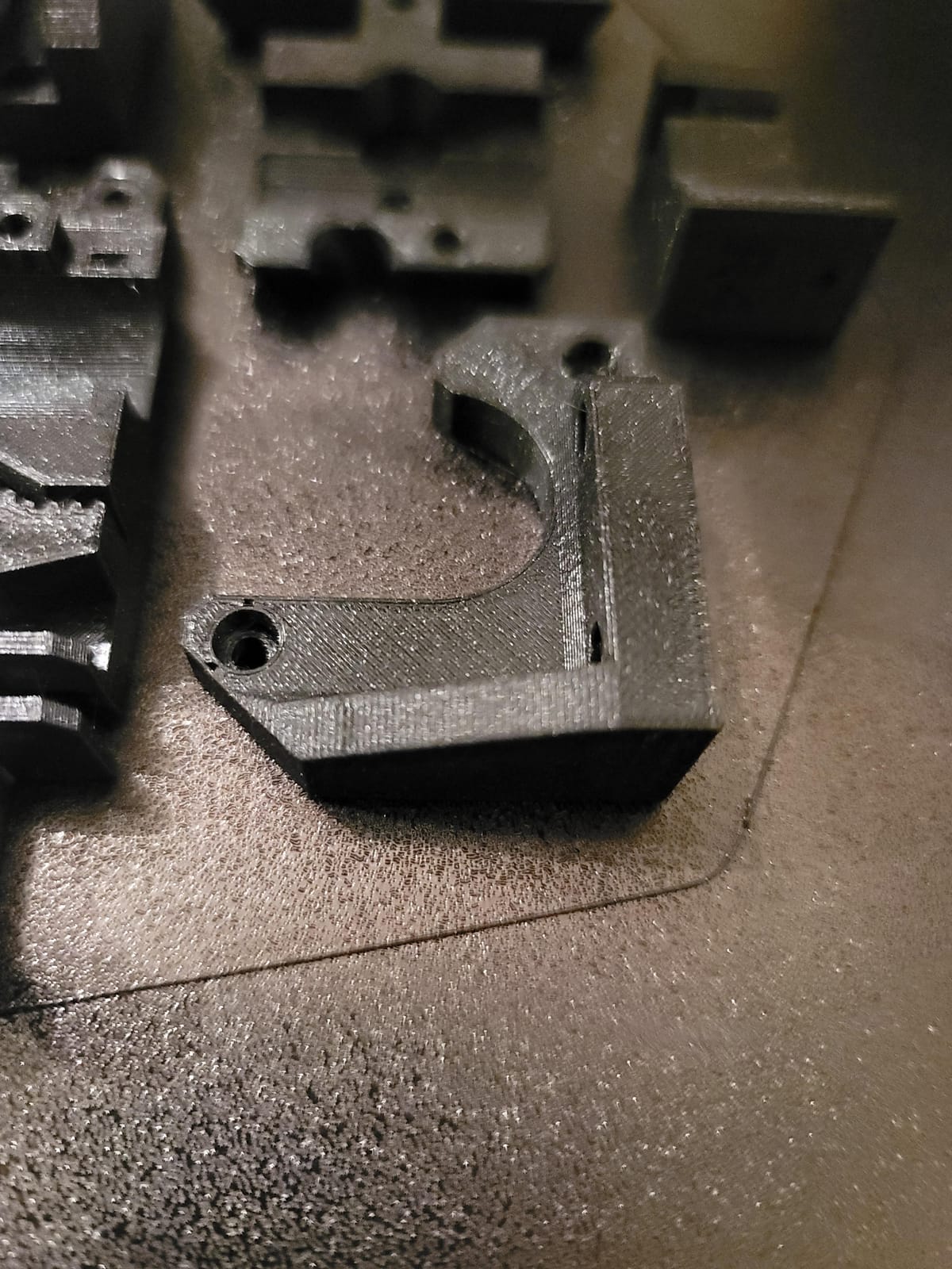 4pcs Hardened Steel Nozzles V6 Nozzle 0.4mm Compatible with V6 Hotend Prusa i3 MK3 MK3S Prusa mini Anycubic Mega 3D Printer Printing PEI PEEK or Carbon Fiber Filament (4x0.4mm) customer photo 1