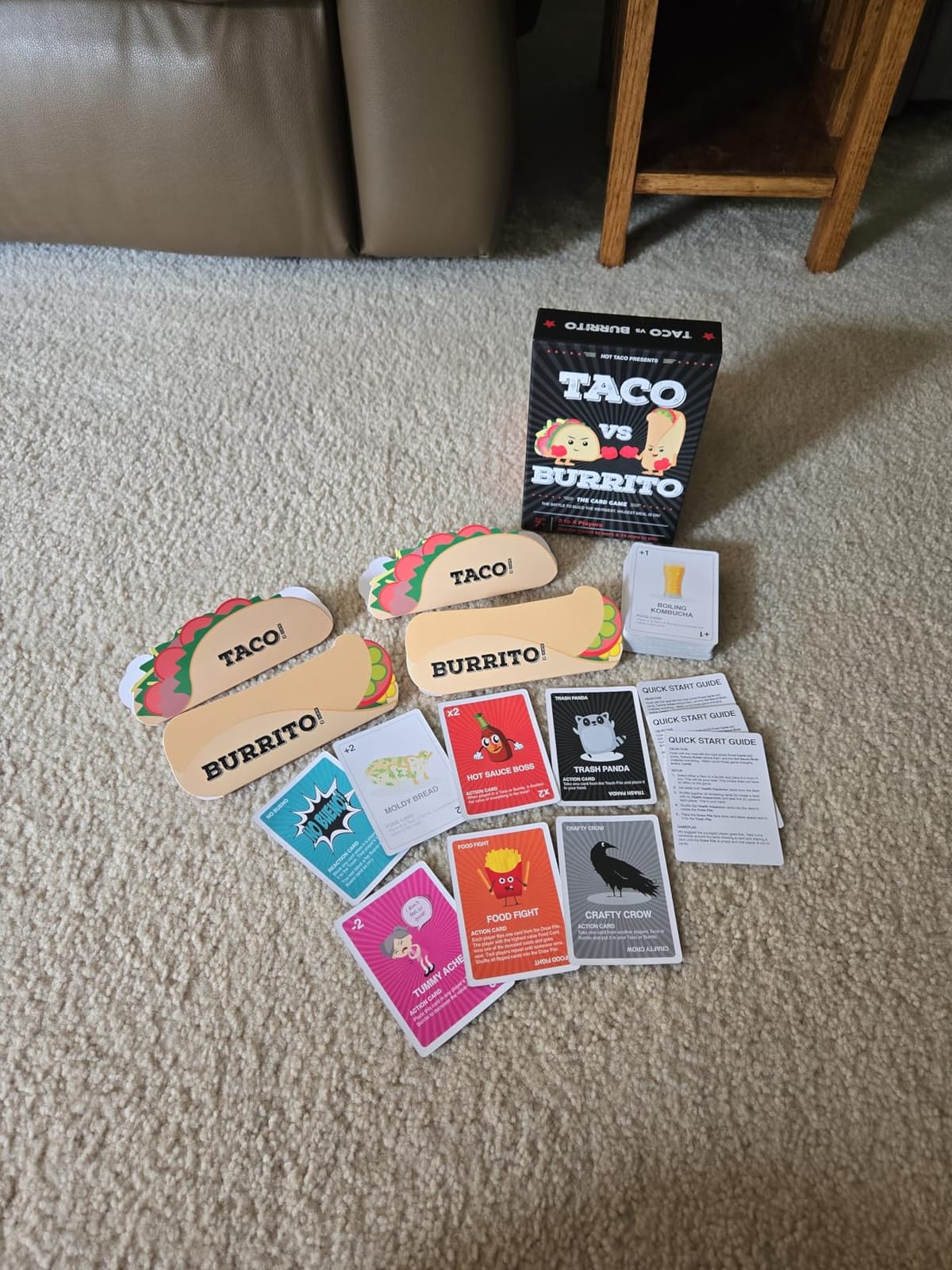 Taco vs Burrito - The Wildly Popular Surprisingly Strategic Card Game Created by a 7 Year Old - 5 Ways to Play - a Family-Friendly Party Game for Kids, Teens & Adults customer photo 2
