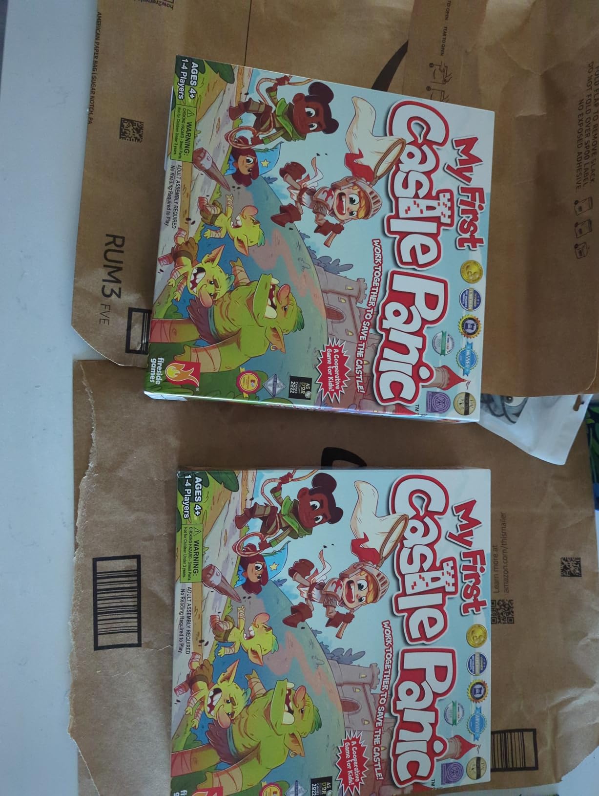 Fireside Games My First Castle Panic Fantasy Board Game customer photo 1