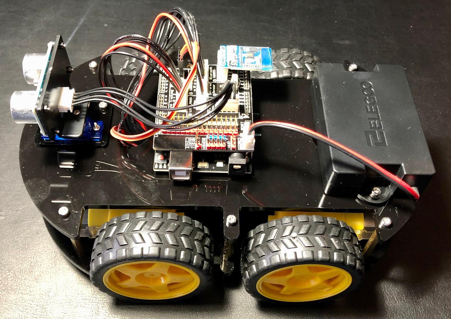 ELEGOO UNO R3 Smart Robot Car Kit V4 with Camera, Compatible with Arduino customer photo 1