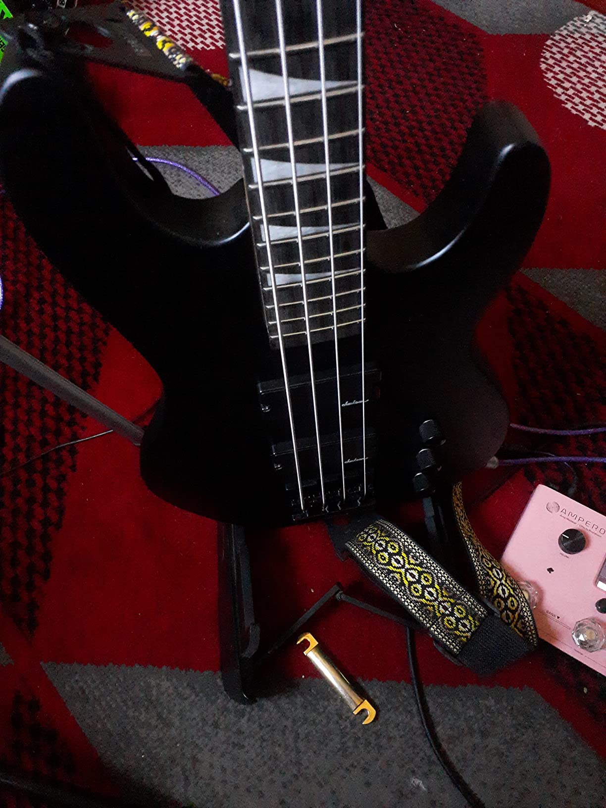 Jackson JS Series Concert Bass JS2, Satin Black, Amaranth Fingerboard customer photo 1