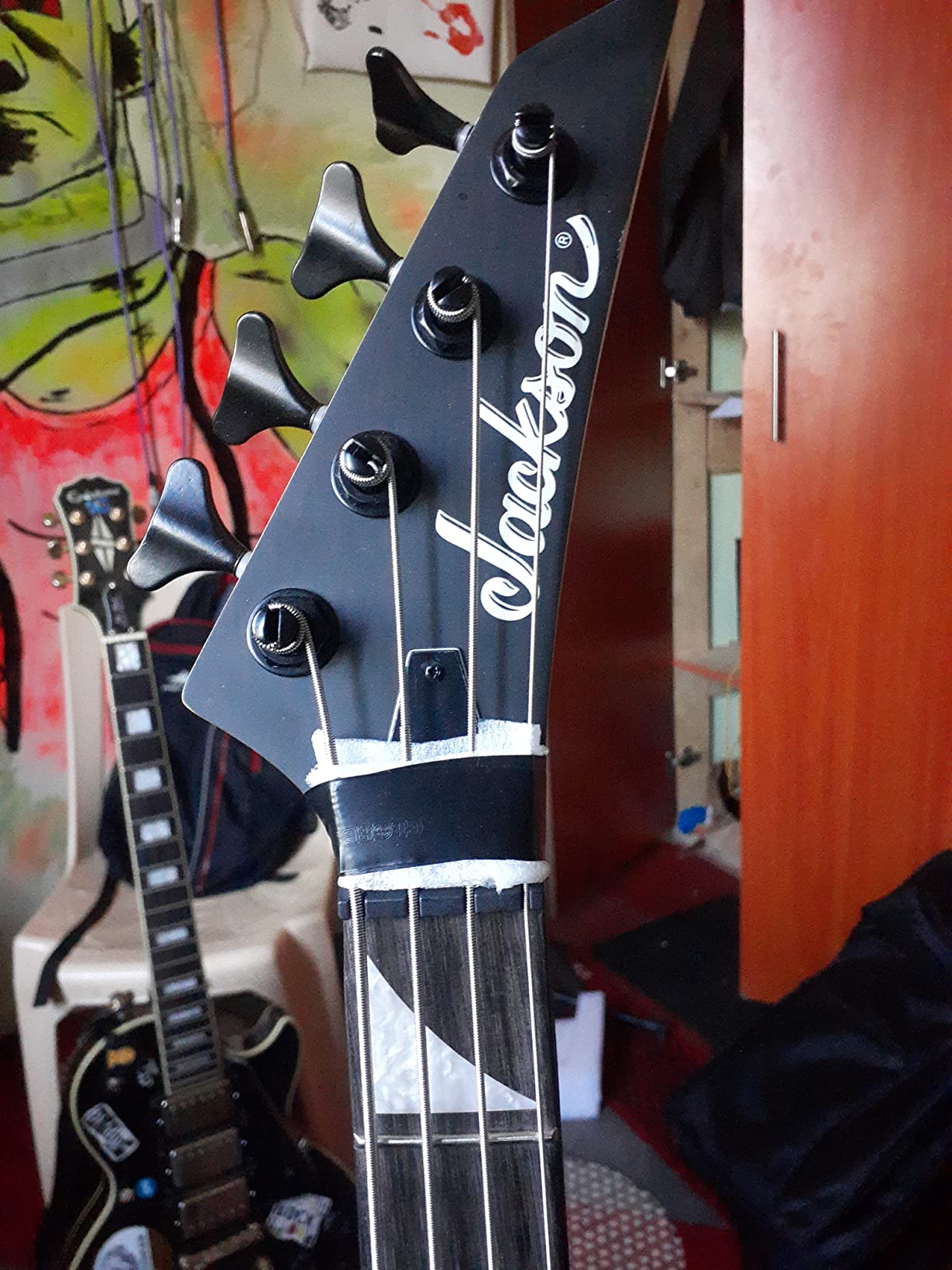 Jackson JS Series Concert Bass JS2, Satin Black, Amaranth Fingerboard customer photo 2