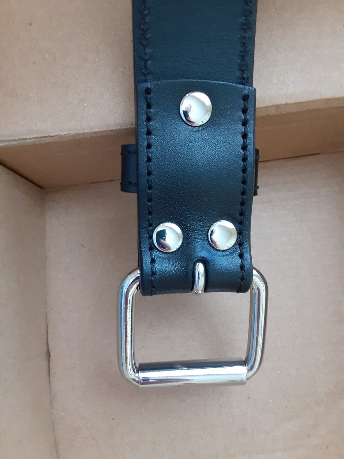 Concealed Carry CCW Leather Gun Belt | Top Grain Leather Belt for Gun Carry | Mens Heavy Duty EDC Belt 1 1/2-Inch customer photo 1