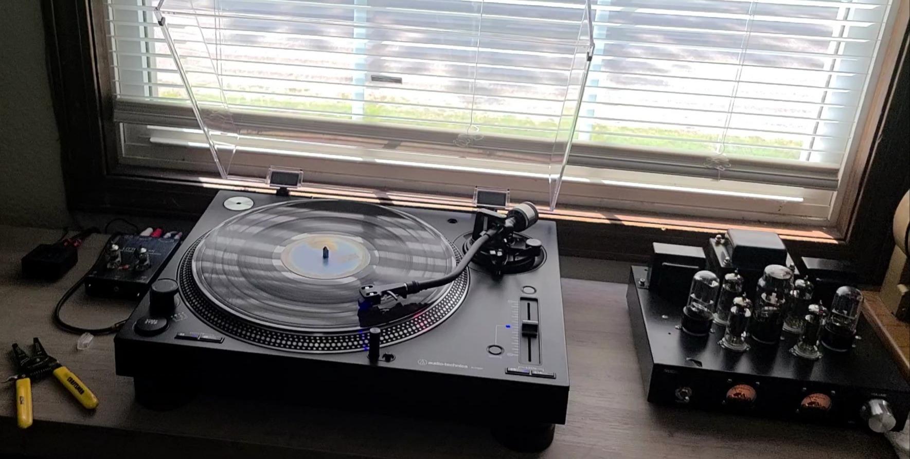 Audio-Technica AT-LP140XP-BK Direct-Drive Professional DJ Turntable, Hi-Fi, Fully Manual, 3 Speed, High Torque Motor customer photo 1