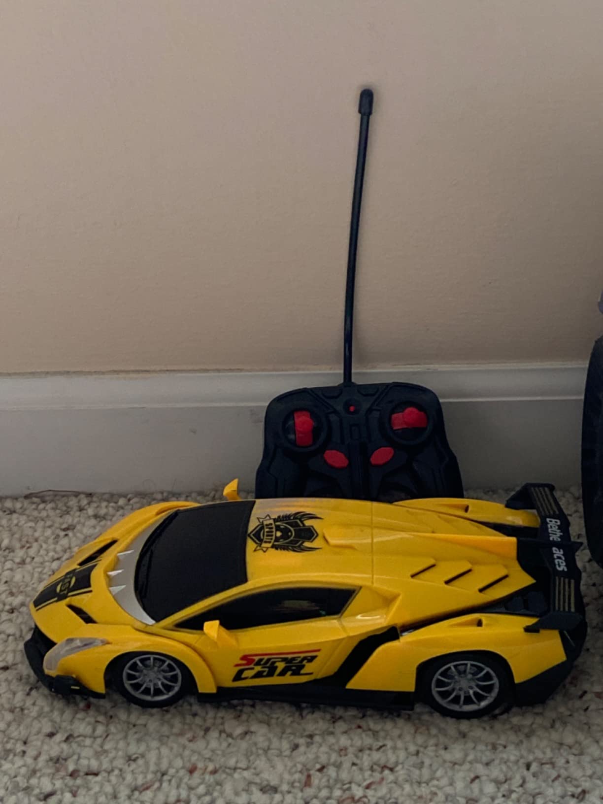Growsland Remote Control Car, RC Cars for Kids 1:18 Electric Toy Car Hobby Racing Car Toys with Lights & Controller, Christmas Birthday Gift for 3 4 5 6 7 8 9 Year Old Boys Girls customer photo 1