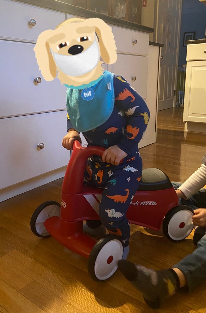 Radio Flyer Scoot About Sport Ride On, Toddler Ride On Toys, Front Steering customer photo 2